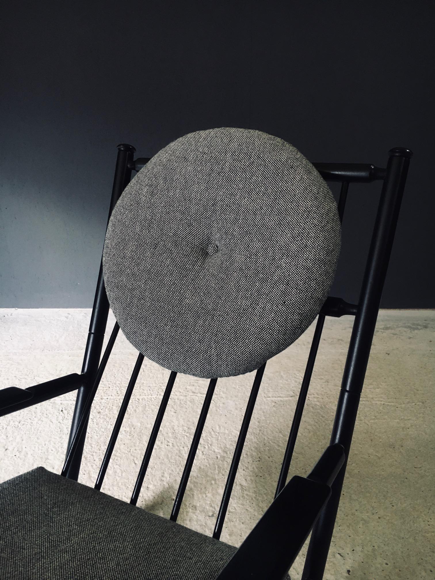 Laine The Modern Scandinavian Design Rocking Chair, Suède 1960's en vente