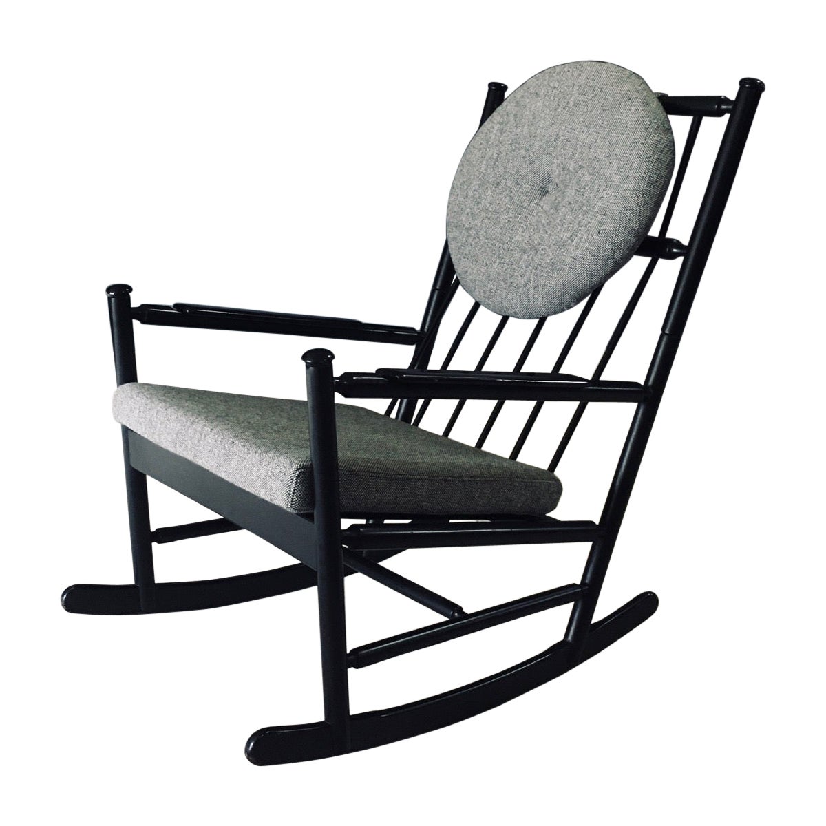 The Modern Scandinavian Design Rocking Chair, Suède 1960
s