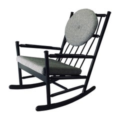 The Modern Scandinavian Design Rocking Chair, Suède 1960
s