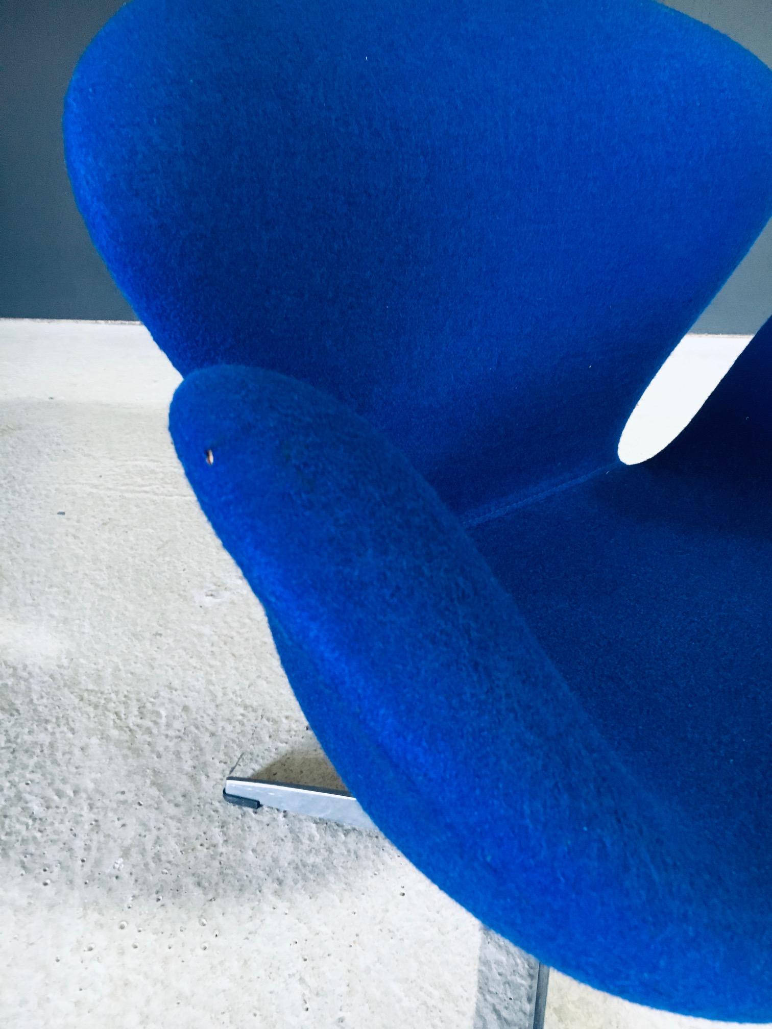 Midcentury Modern Scandinavian Design SWAN Chair by Arne Jacobsen, Denmark 1970s en vente 3