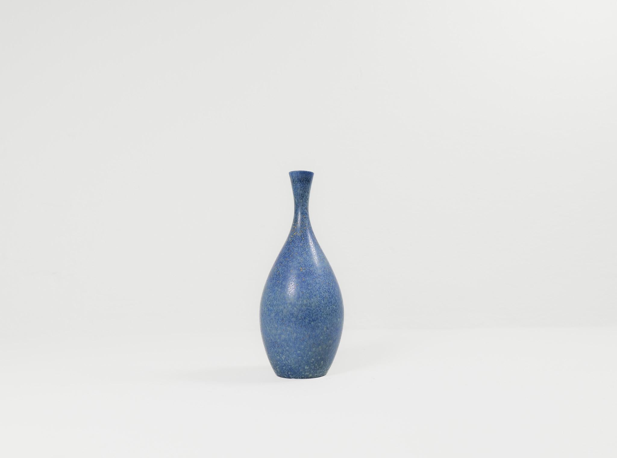 Mid-Century Modern Midcentury Modern Scultural Stoneware Vase Carl Harry Stålhane, Sweden 1950s