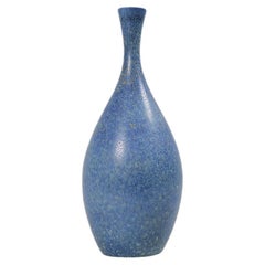 Midcentury Modern Scultural Stoneware Vase Carl Harry Stålhane, Sweden 1950s