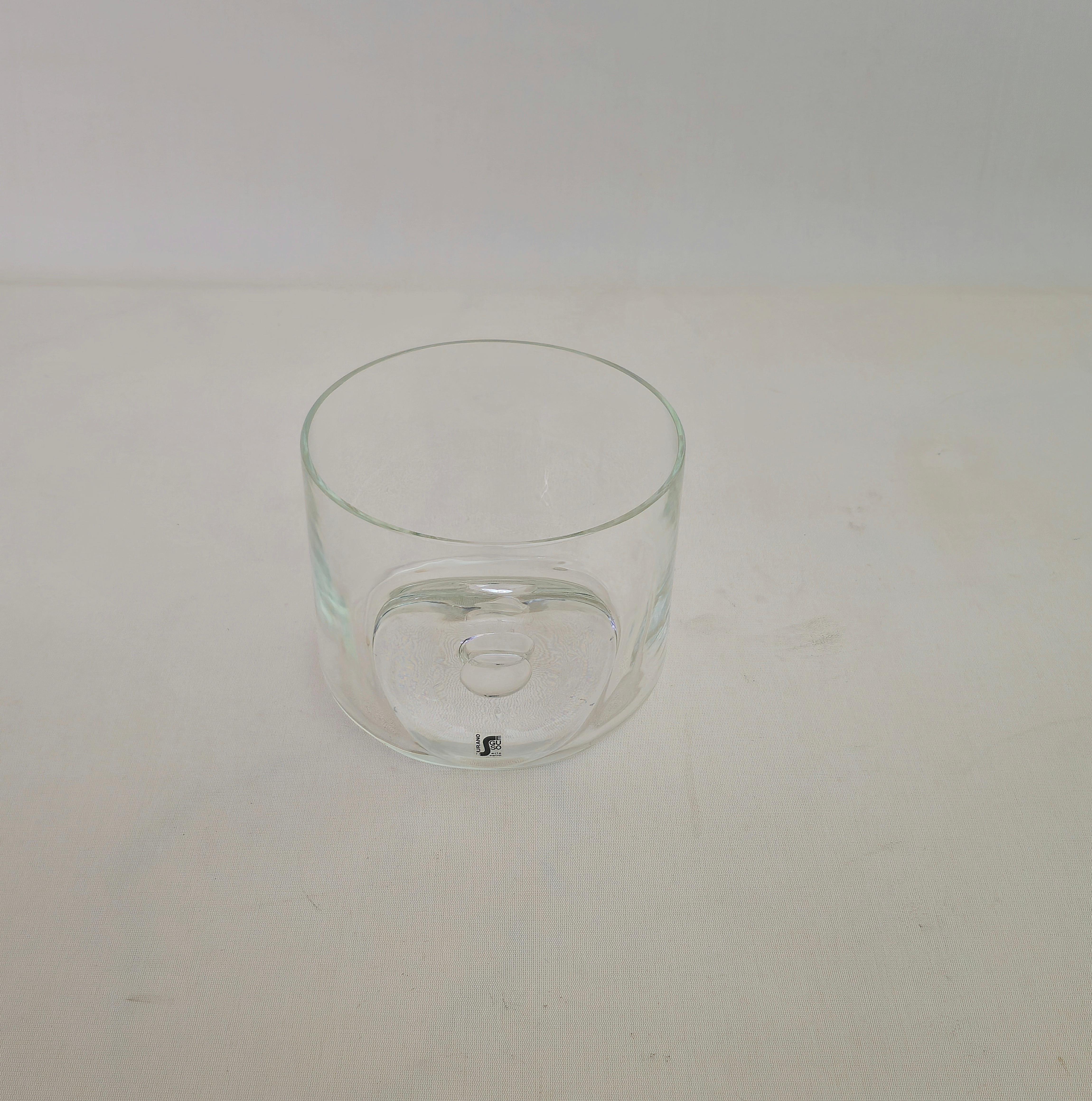 Midcentury Modern Seguso Tafelaufsatz aus Murano Glas Italienisches Design 1960/70er Jahre im Angebot 8