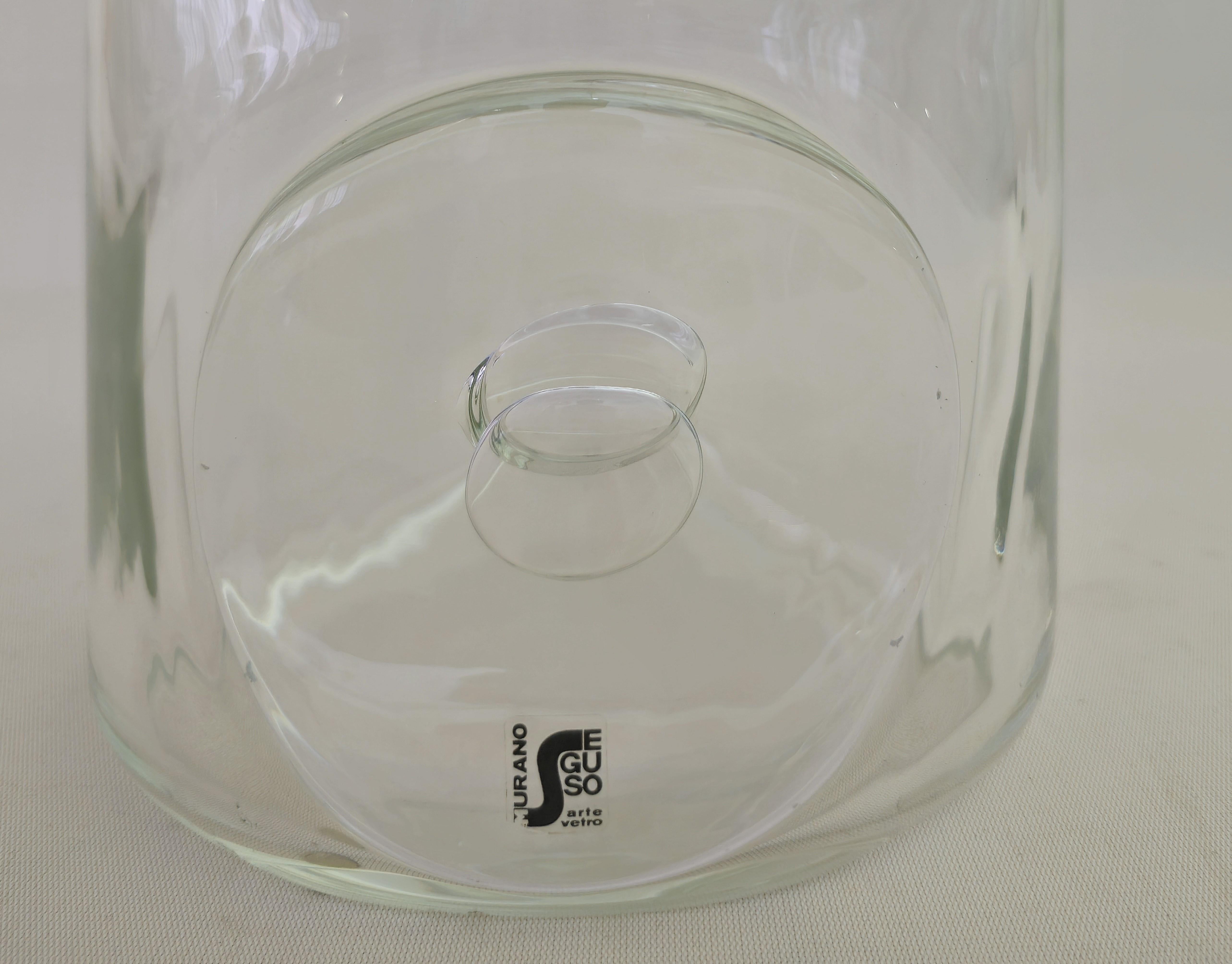 Midcentury Modern Seguso Tafelaufsatz aus Murano Glas Italienisches Design 1960/70er Jahre (20. Jahrhundert) im Angebot