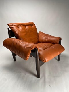 Midcentury Modern Sergio Rodrigues "Sheriff" Lounge Chairs, Brazil
