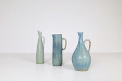 Mid-Century Modern Set of 3 Ceramic Pieces Carl Harry Stålhane, Sweden