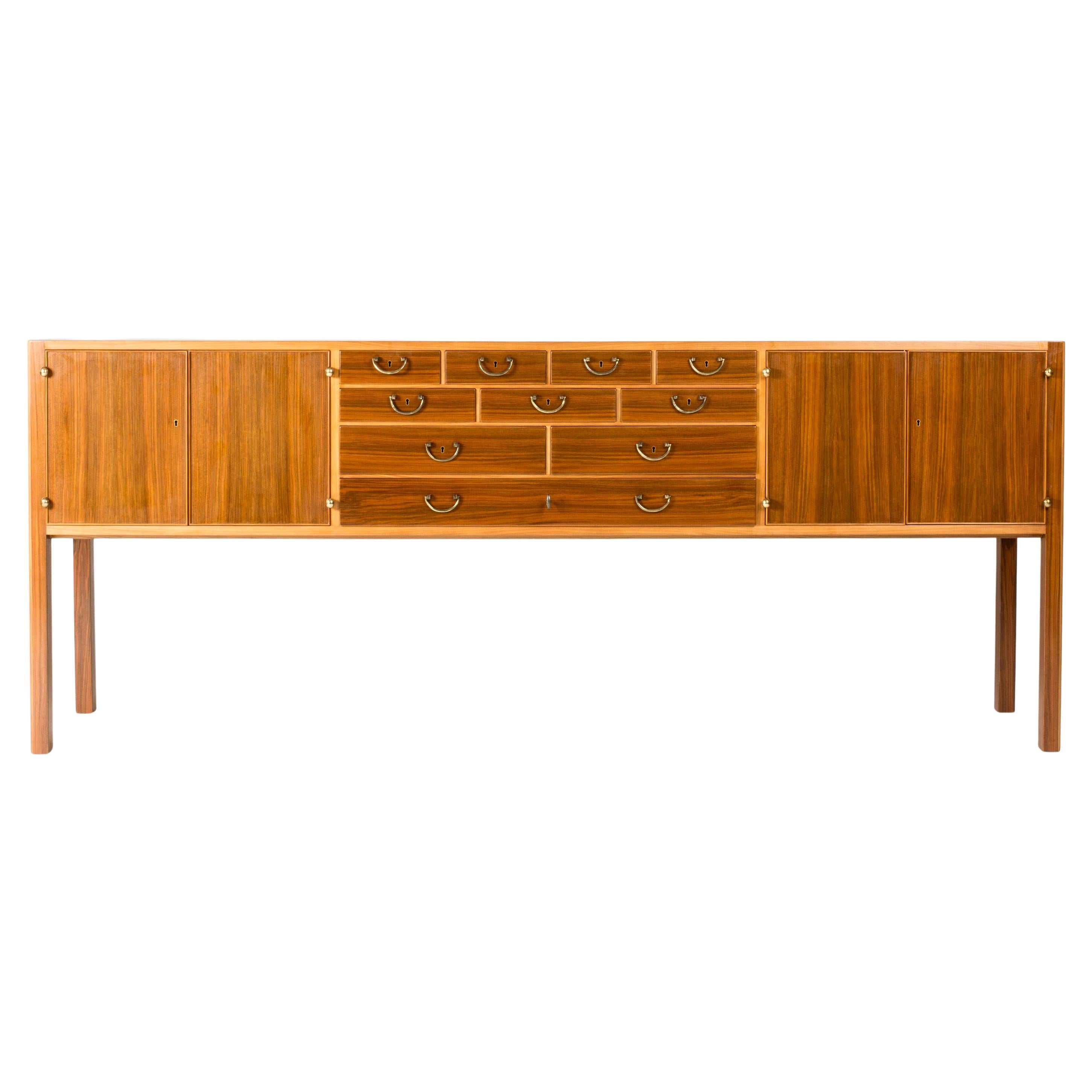Modernes Sideboard aus der Mitte des Jahrhunderts von Josef Frank, Svenskt Tenn, 1950er Jahre