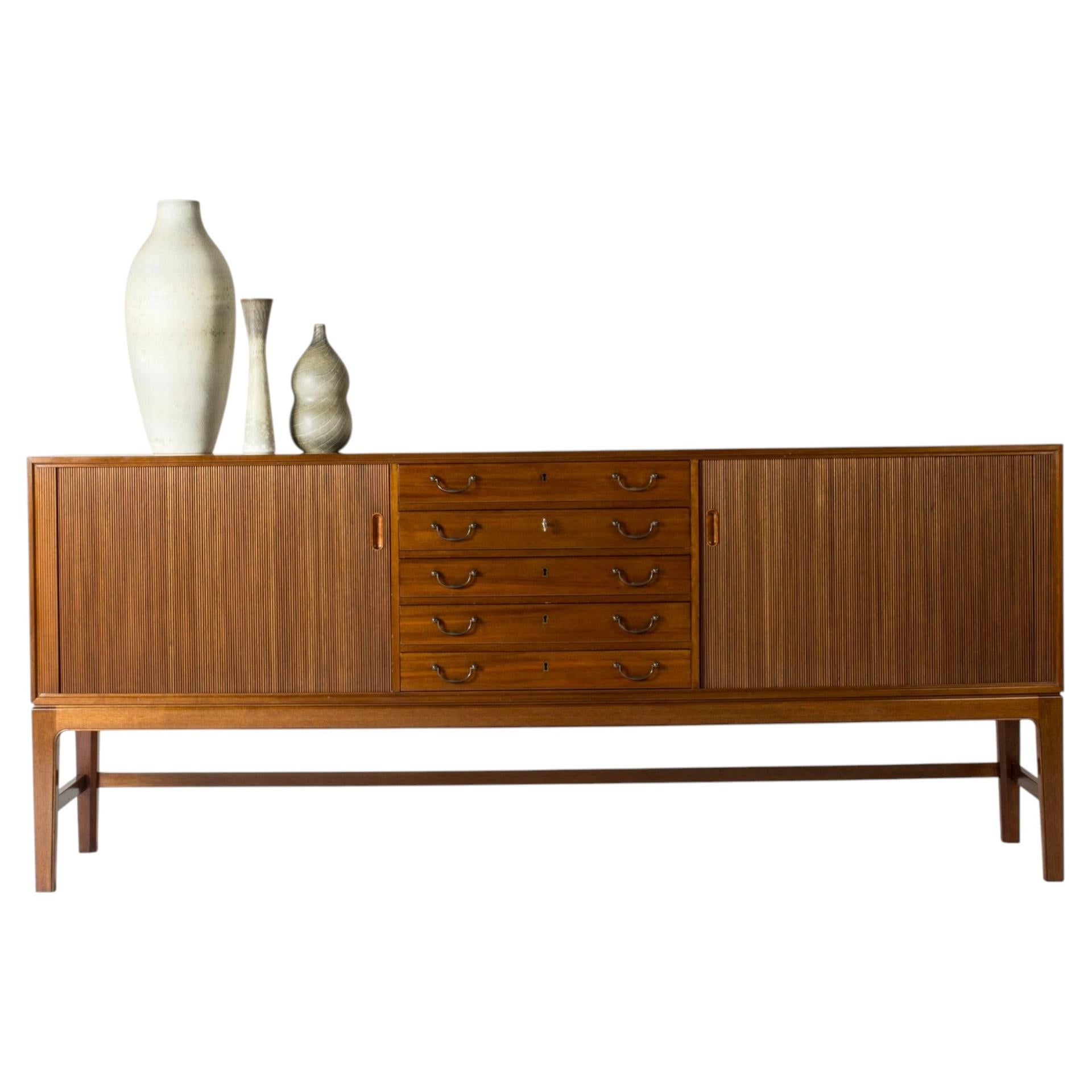 Midcentury Modern Mahogany Sideboard by Ole Wanscher, 1940s