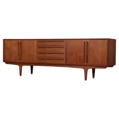 Midcentury Modern Sideboard In Teak, Denmark 1960s