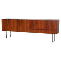 Midcentury Modern Sideboard With Chrome Legs, 1970s