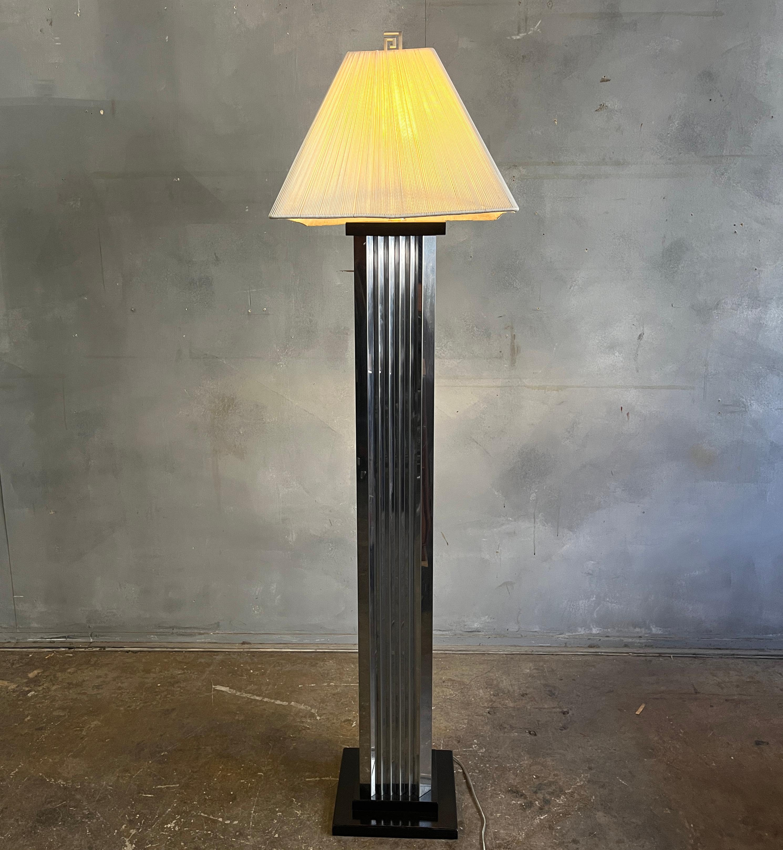 Mid-Century Modern Skyscraper Floor Lamp For Sale 6