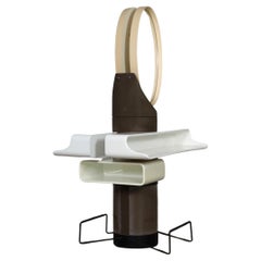 Midcentury Modern Space Age Vanity Mirror Italy 1960s