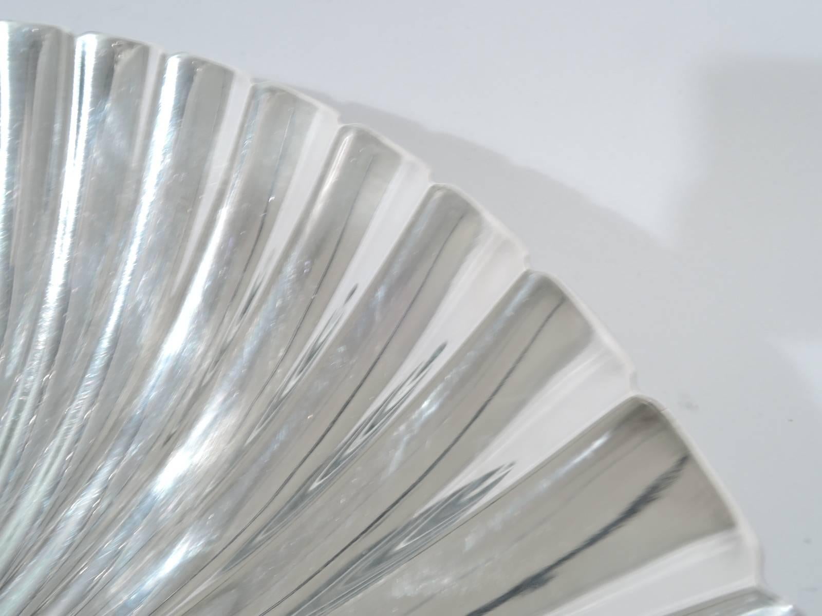 Danish Mid-Century Modern Sterling Silver Bowl by Georg Jensen