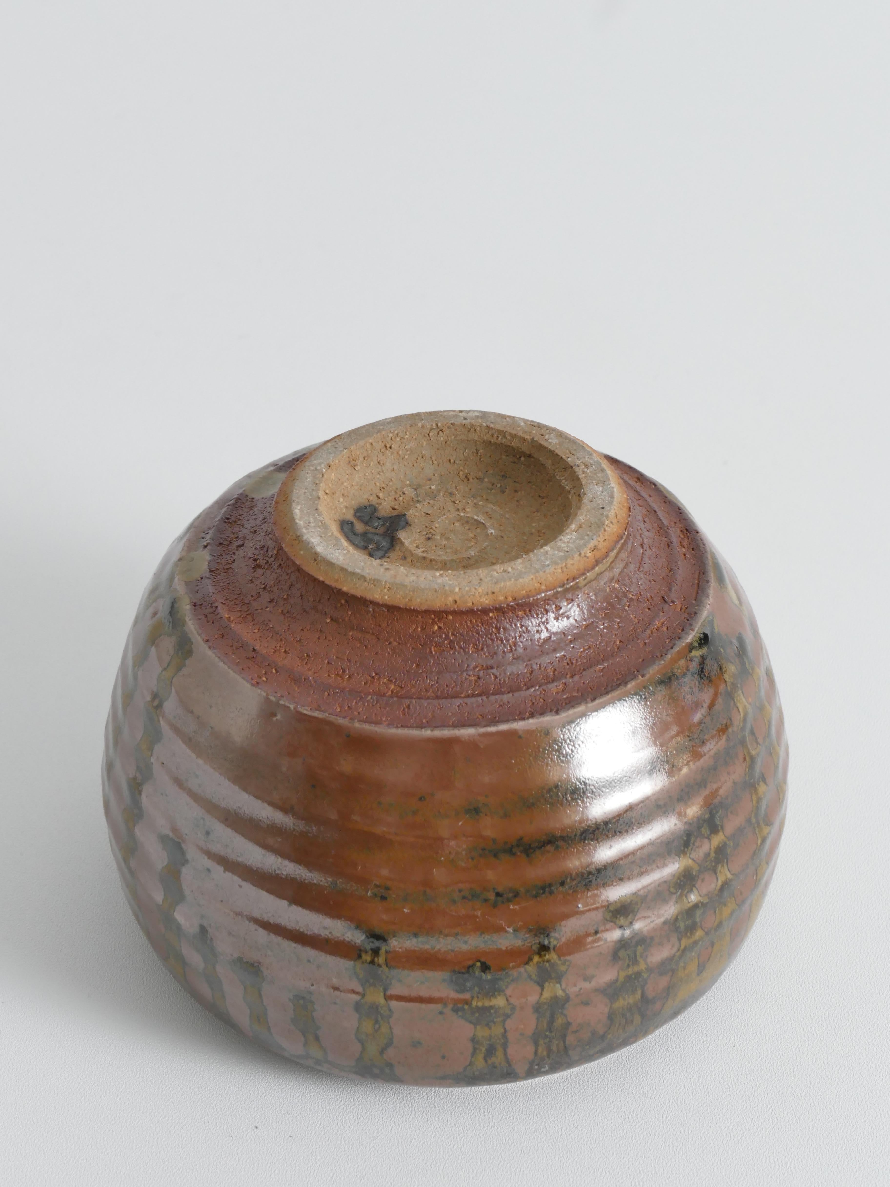 Ciotola in gres della metà del secolo scorso con motivo a goccia nello stile di Margaret Rey in vendita 7