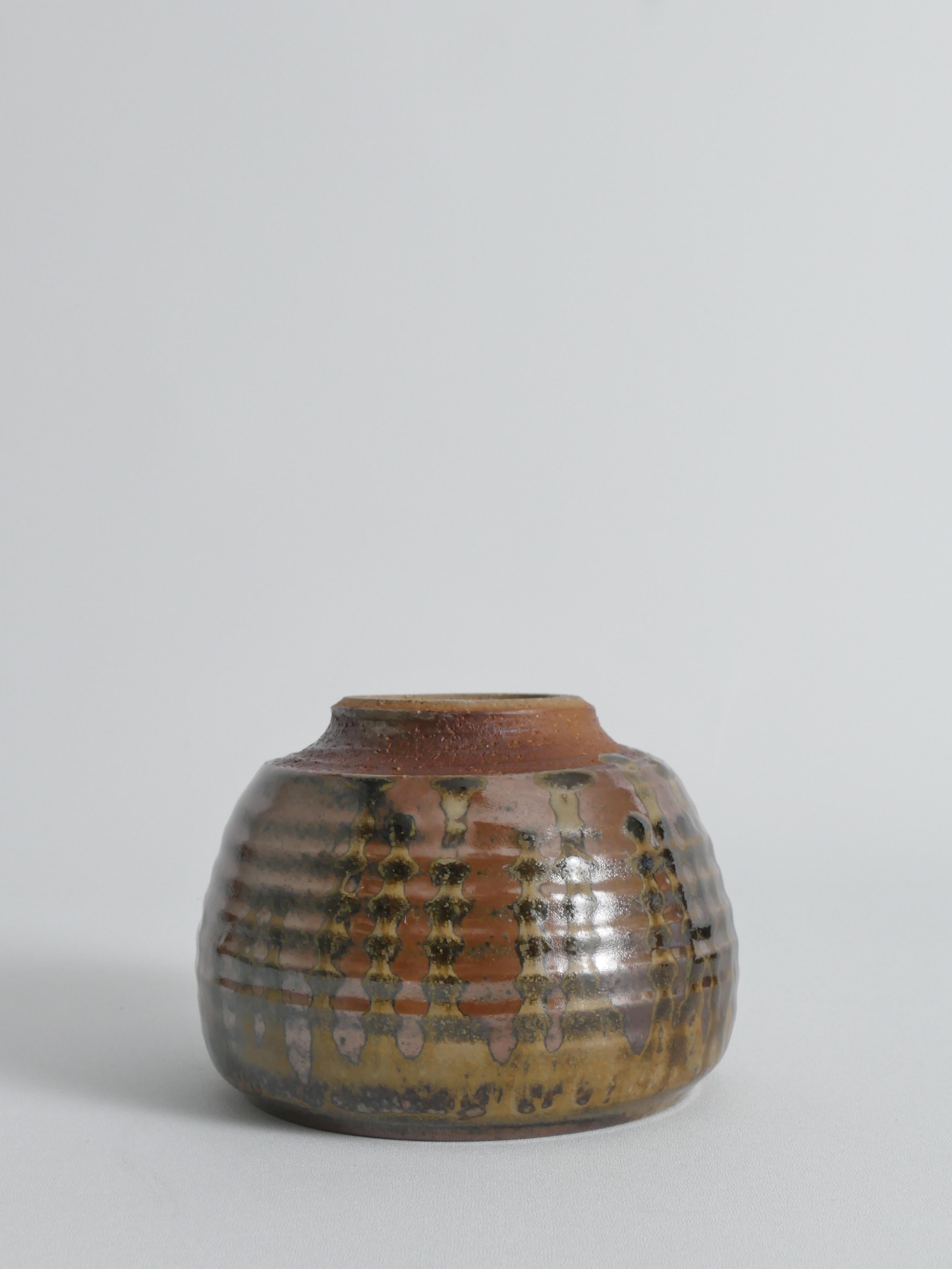 Ciotola in gres della metà del secolo scorso con motivo a goccia nello stile di Margaret Rey in vendita 8