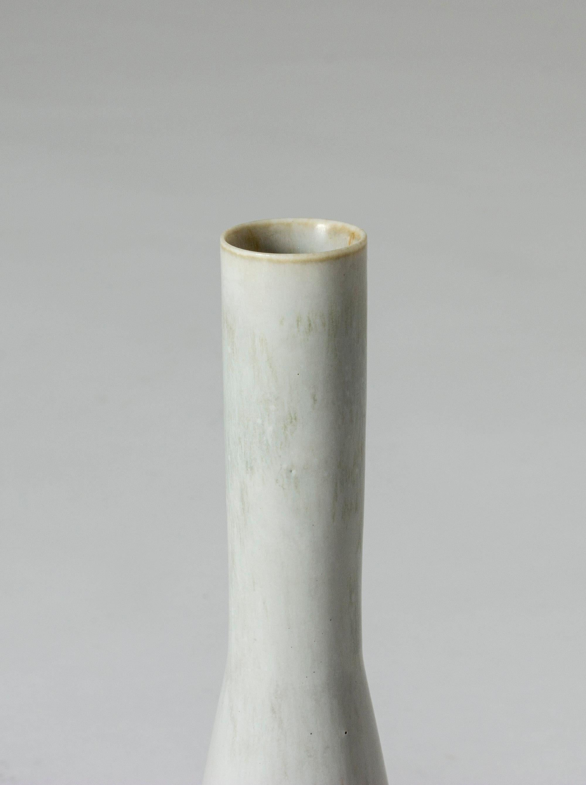 Swedish Midcentury Modern Stoneware Vase by Carl-Harry Stålhane