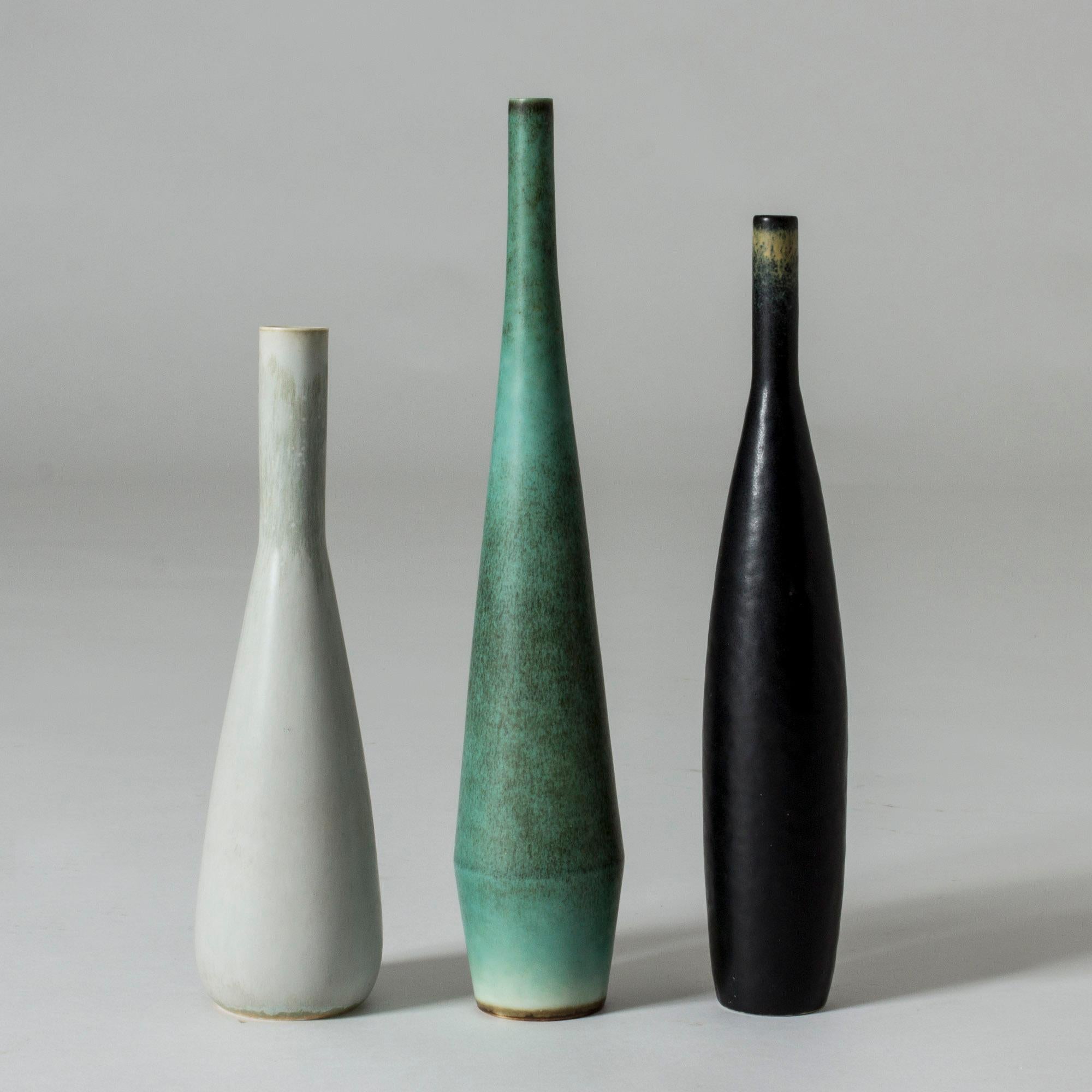 Midcentury Modern Stoneware Vase by Carl-Harry Stålhane (Steingut)