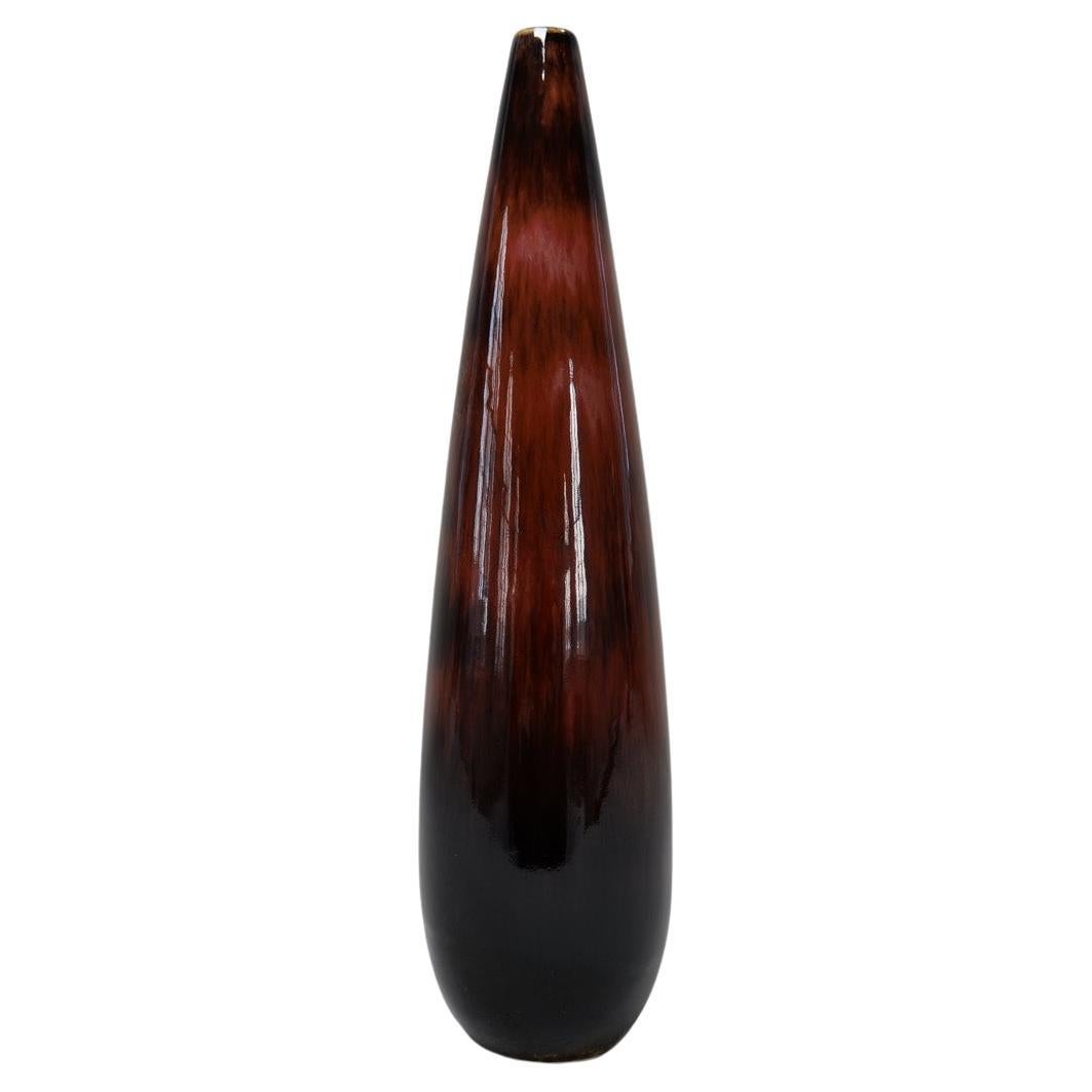Vaso in gres della metà del secolo scorso Rörstrand Carl-Harry Stålhane, Svezia, anni '50