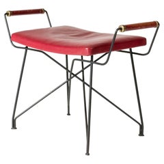 Midcentury Modern Stool by Hans-Agne Jakobsson, Sweden, 1950s