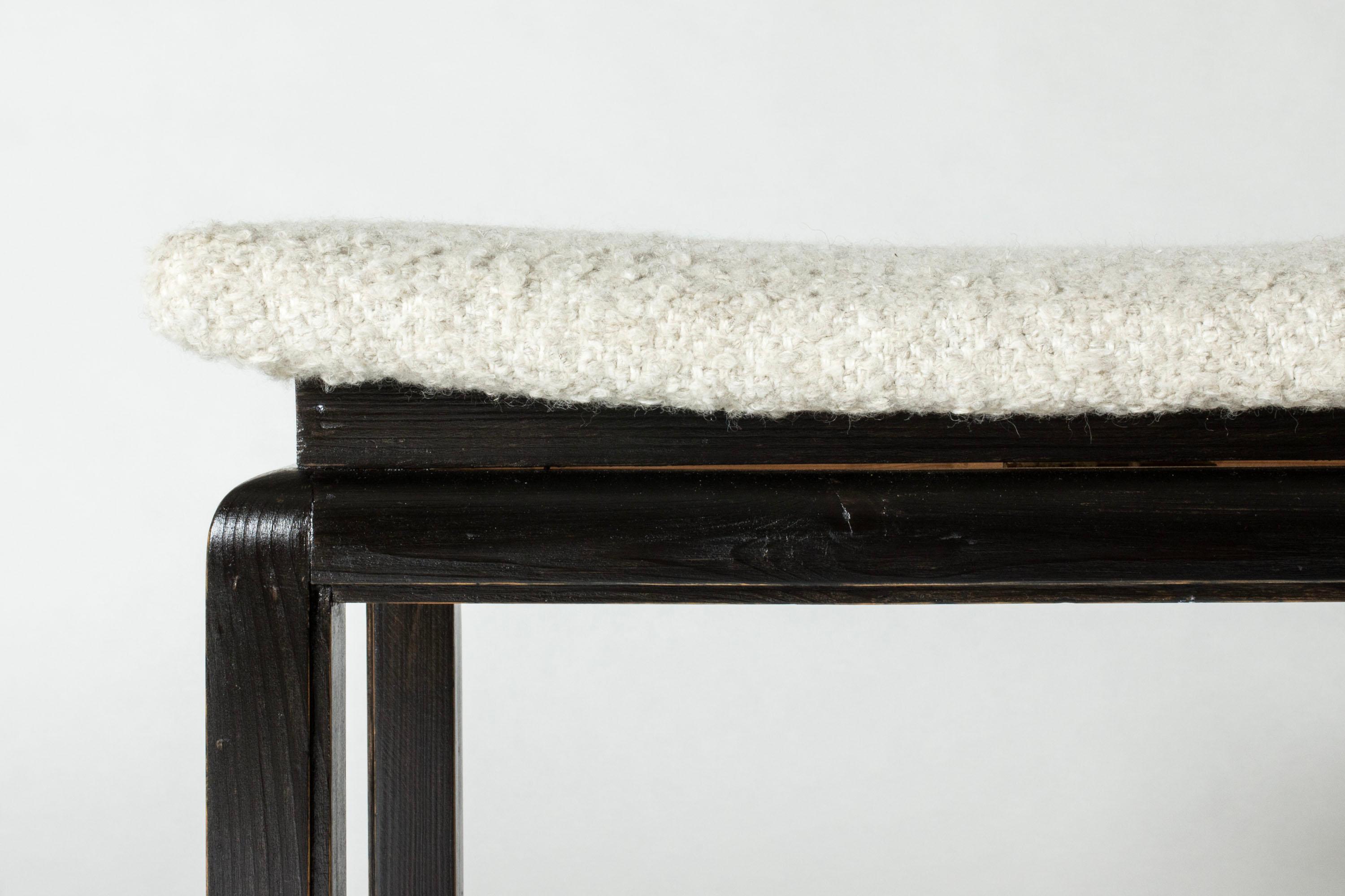 Midcentury Modern Stools, Lysberg, Hansen & Therp, Denmark, 1930s In Good Condition For Sale In Stockholm, SE