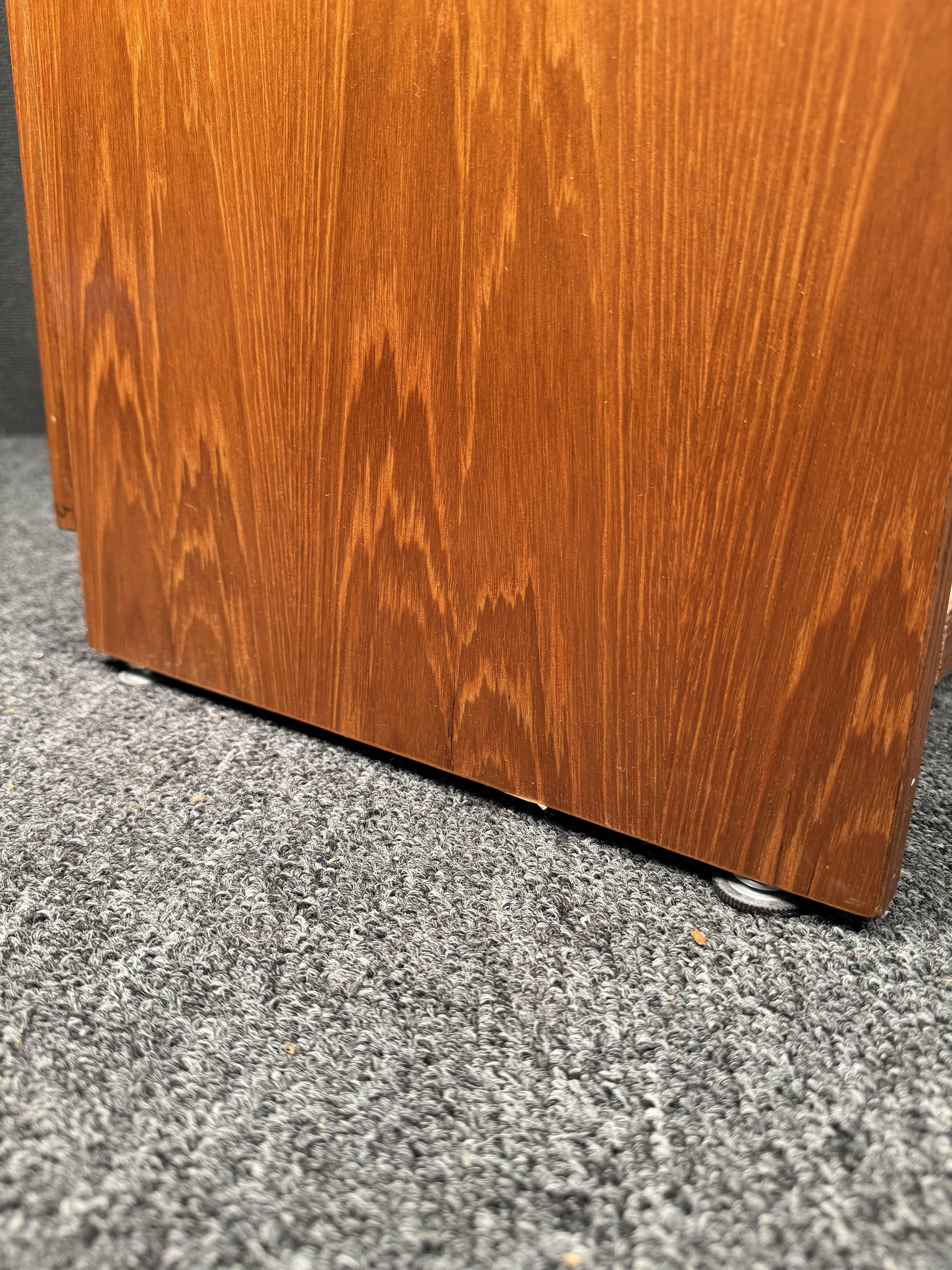 Vintage Danish Teak Console Table For Sale 11