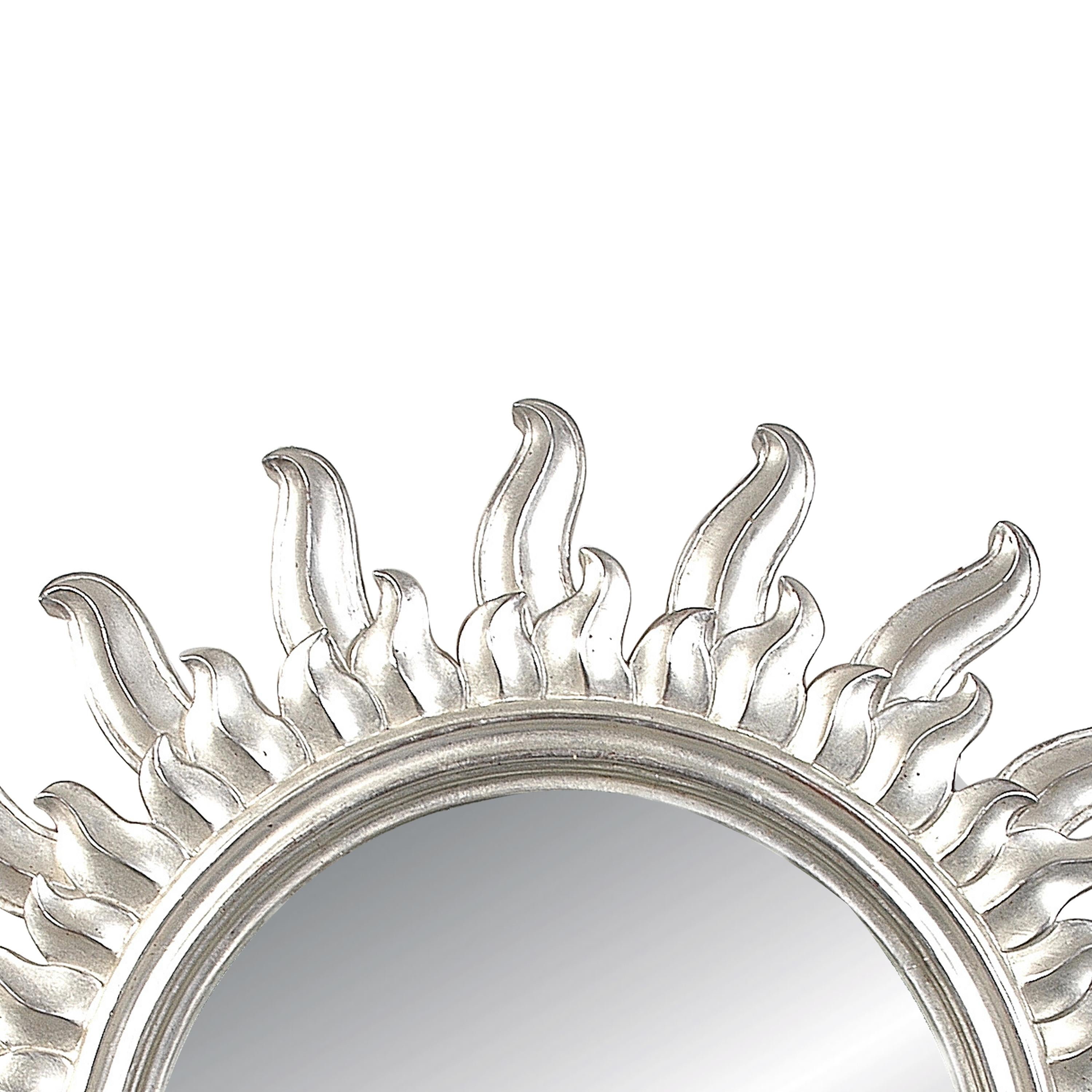 silver sun mirror