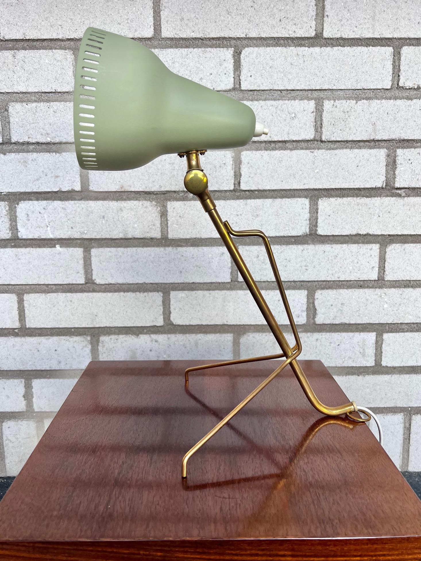 Mid-Century Modern Swedish Desk and Wall Lamp by Falkenbergs Belysning 1