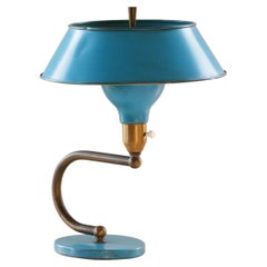Lampada da tavolo/scrivania moderna del Medioevo di M.G. Wheeler
