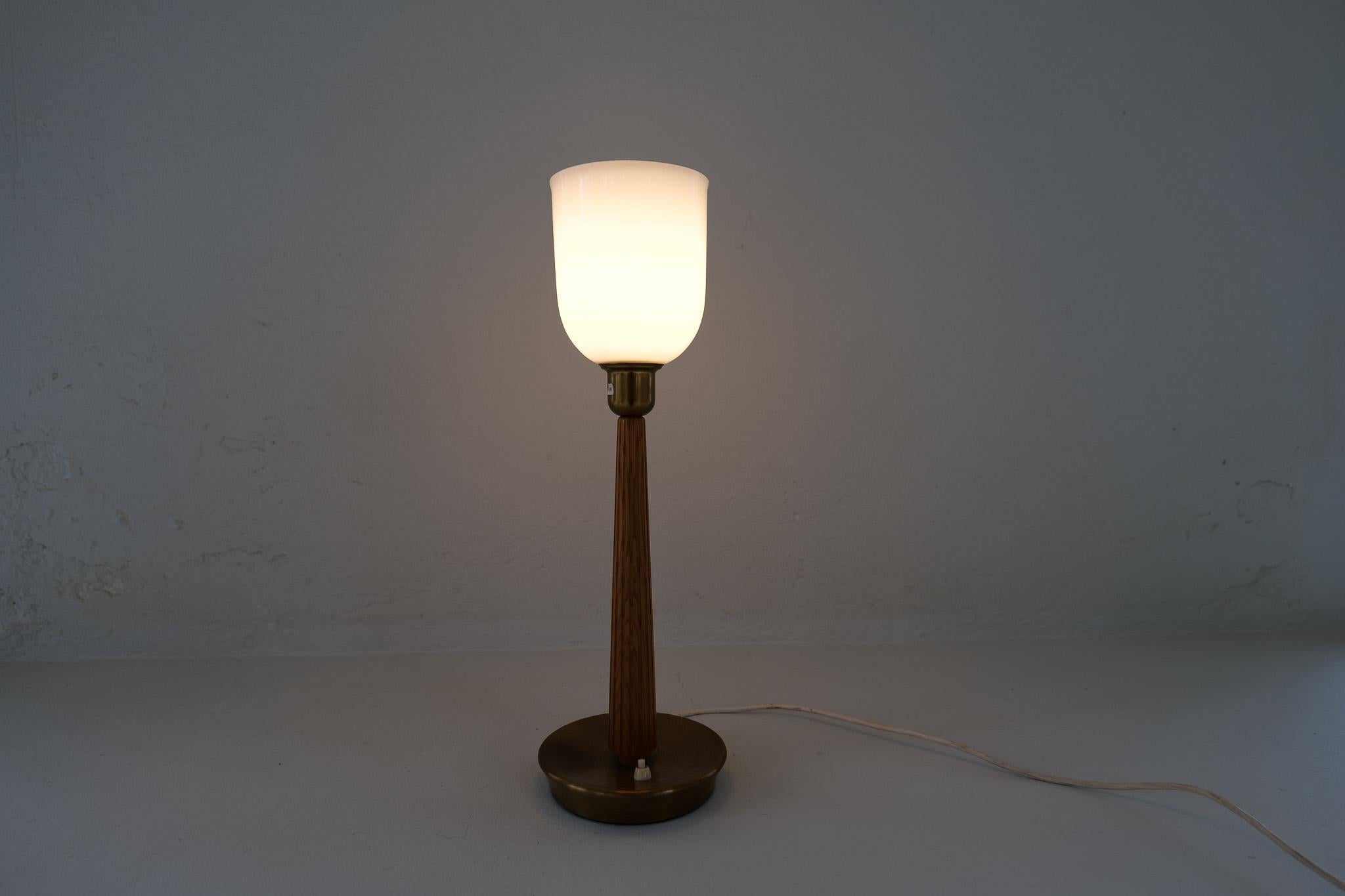Mid-Century Modern Table Lamp ASEA Hans Bergström, Sweden, 1950s For Sale 10