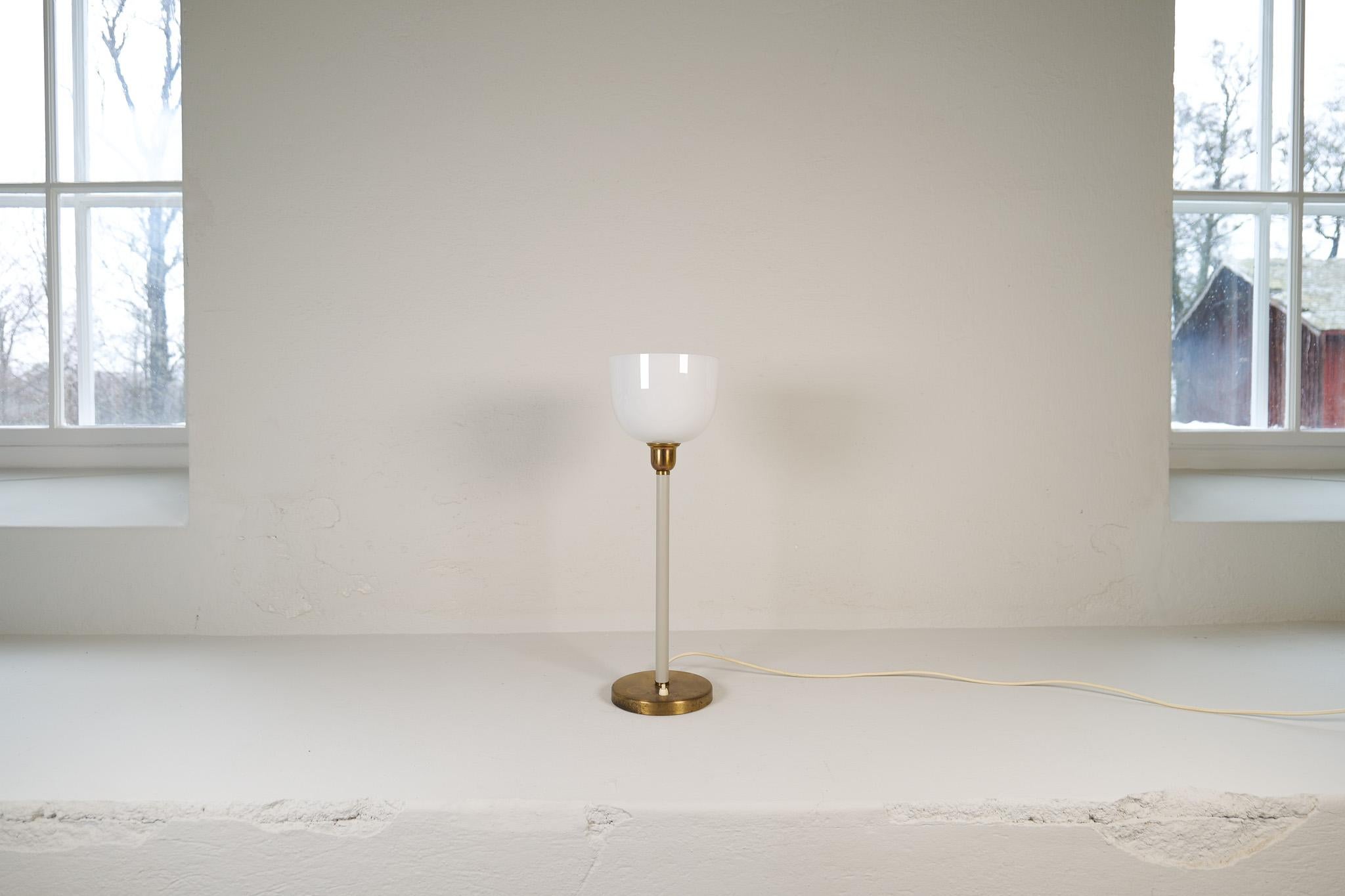 Swedish Mid-Century Modern Table Lamp ASEA Hans Bergström, Sweden, 1950s For Sale