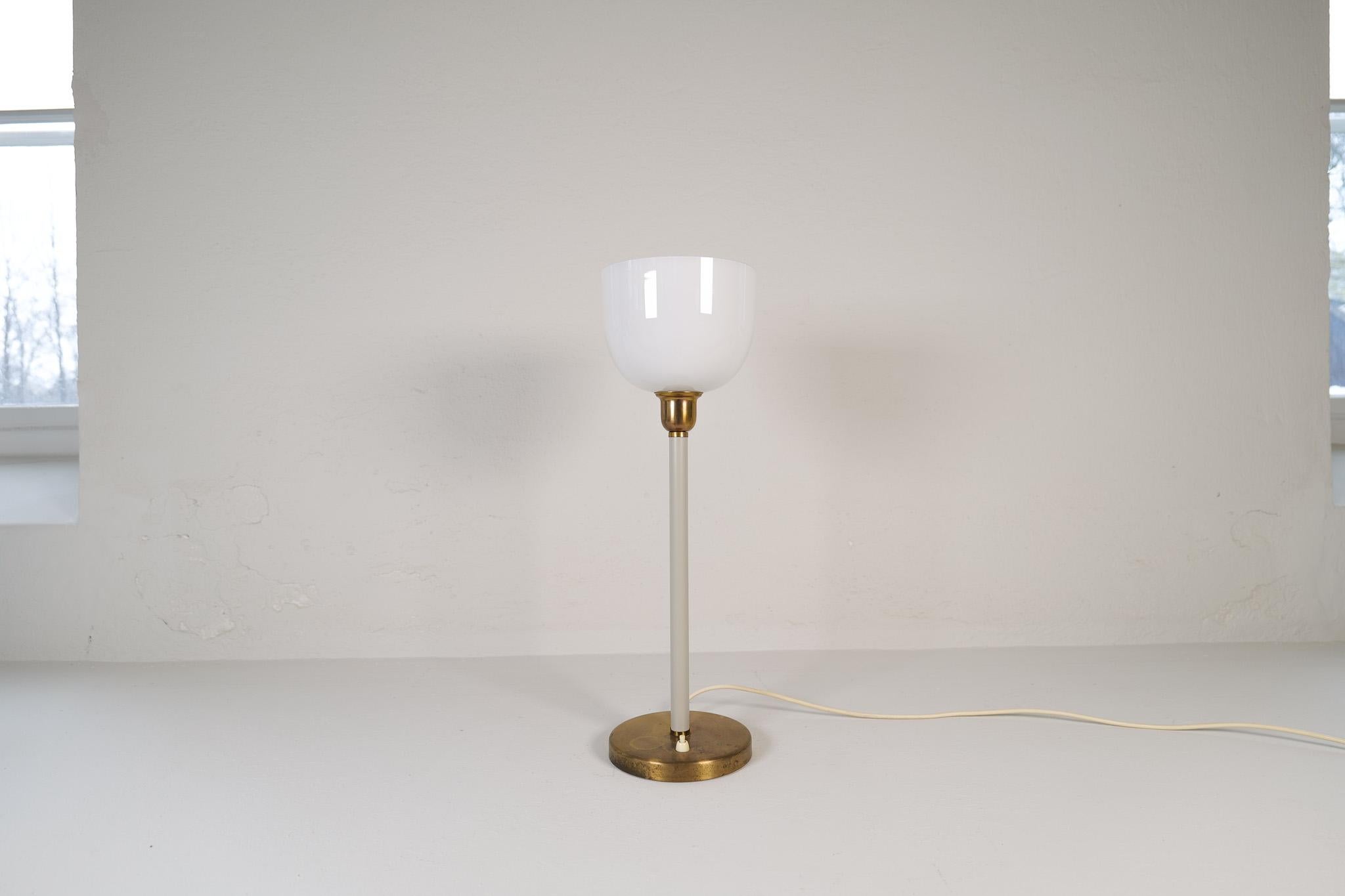 Mid-20th Century Mid-Century Modern Table Lamp ASEA Hans Bergström, Sweden, 1950s For Sale