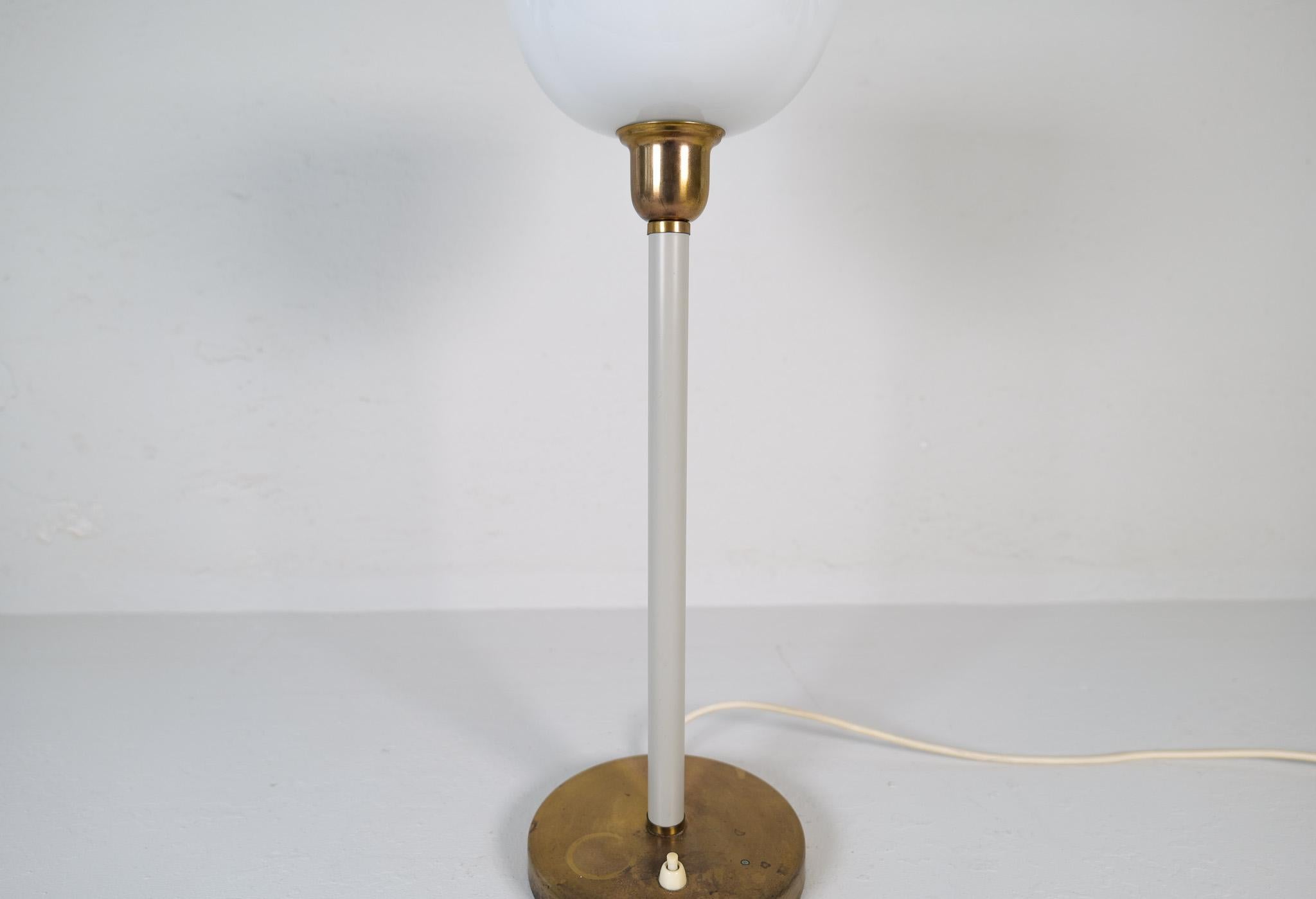 Mid-Century Modern Table Lamp ASEA Hans Bergström, Sweden, 1950s For Sale 3