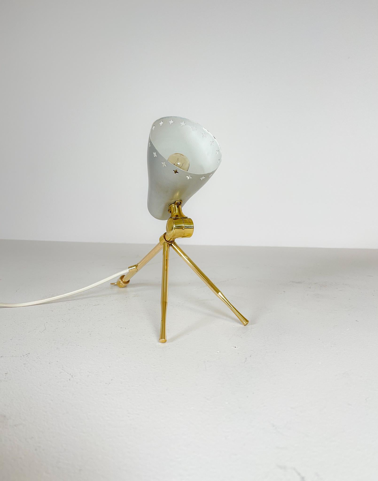Mid-Century Modern Table Lamp Boris Lacroix Produced by Falkenbergs Belysning For Sale 6