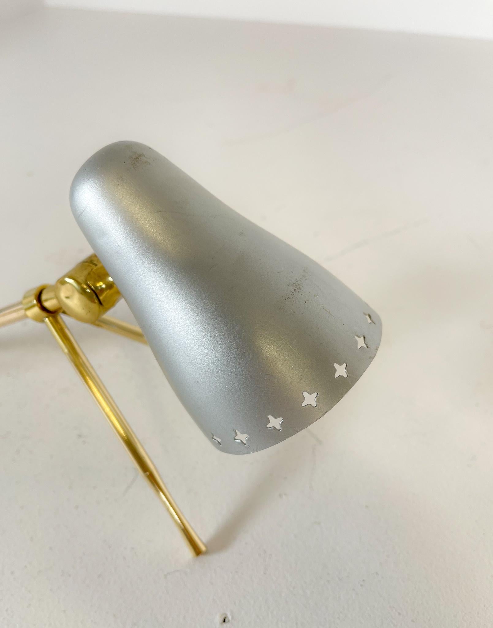 Mid-Century Modern Table Lamp Boris Lacroix Produced by Falkenbergs Belysning For Sale 9