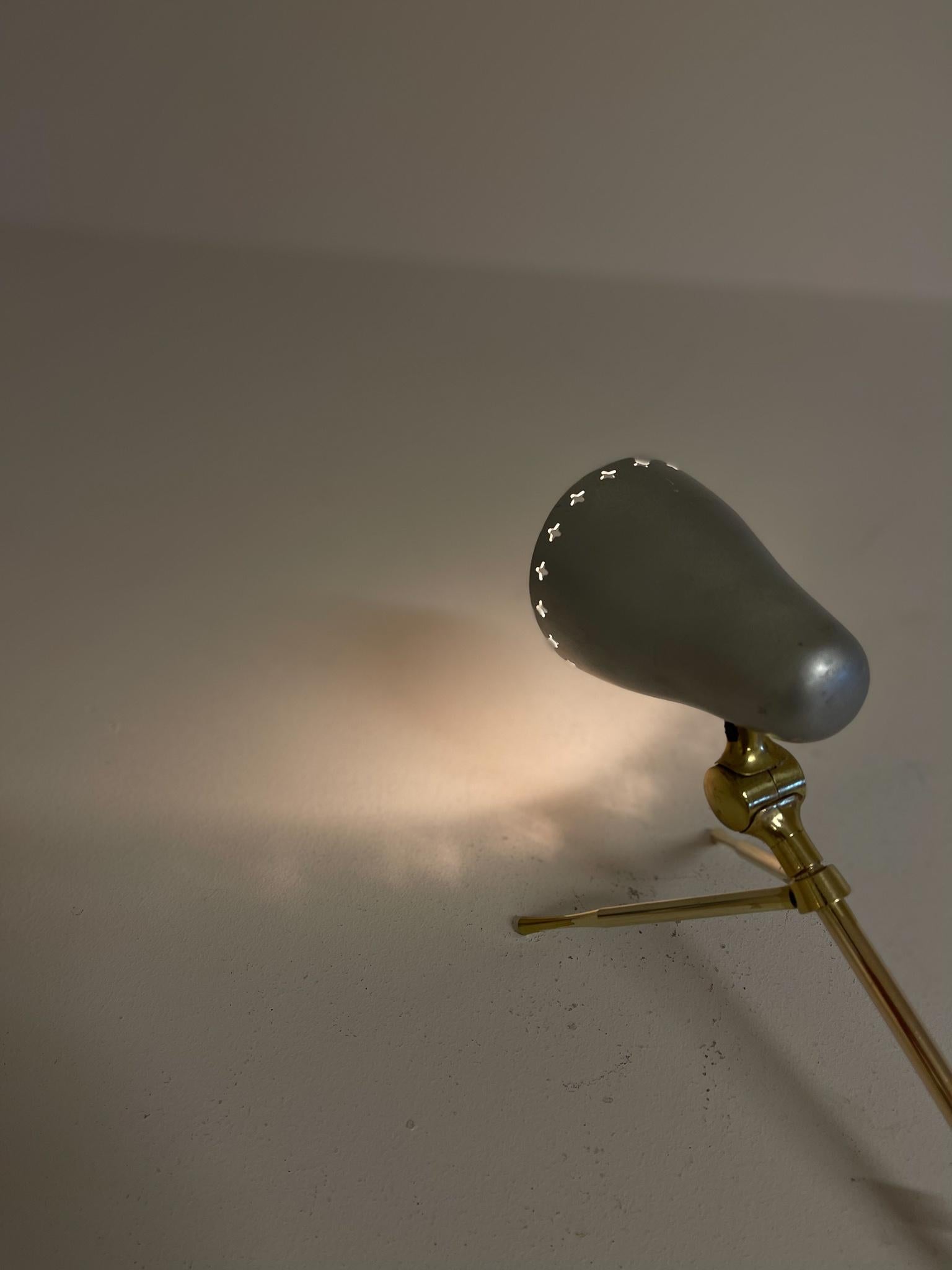 Lampe de bureau moderne du milieu du siècle Boris Lacroix produite par Falkenbergs Belysning en vente 11