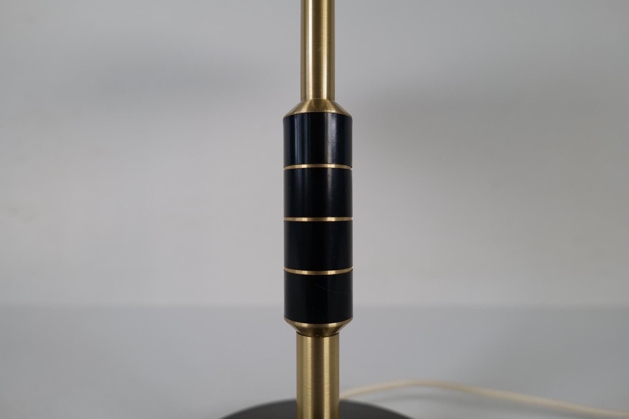 Midcentury Modern Table Lamp by Bent Karlby Produced by Lyfa in Denmark, 1956 For Sale 2