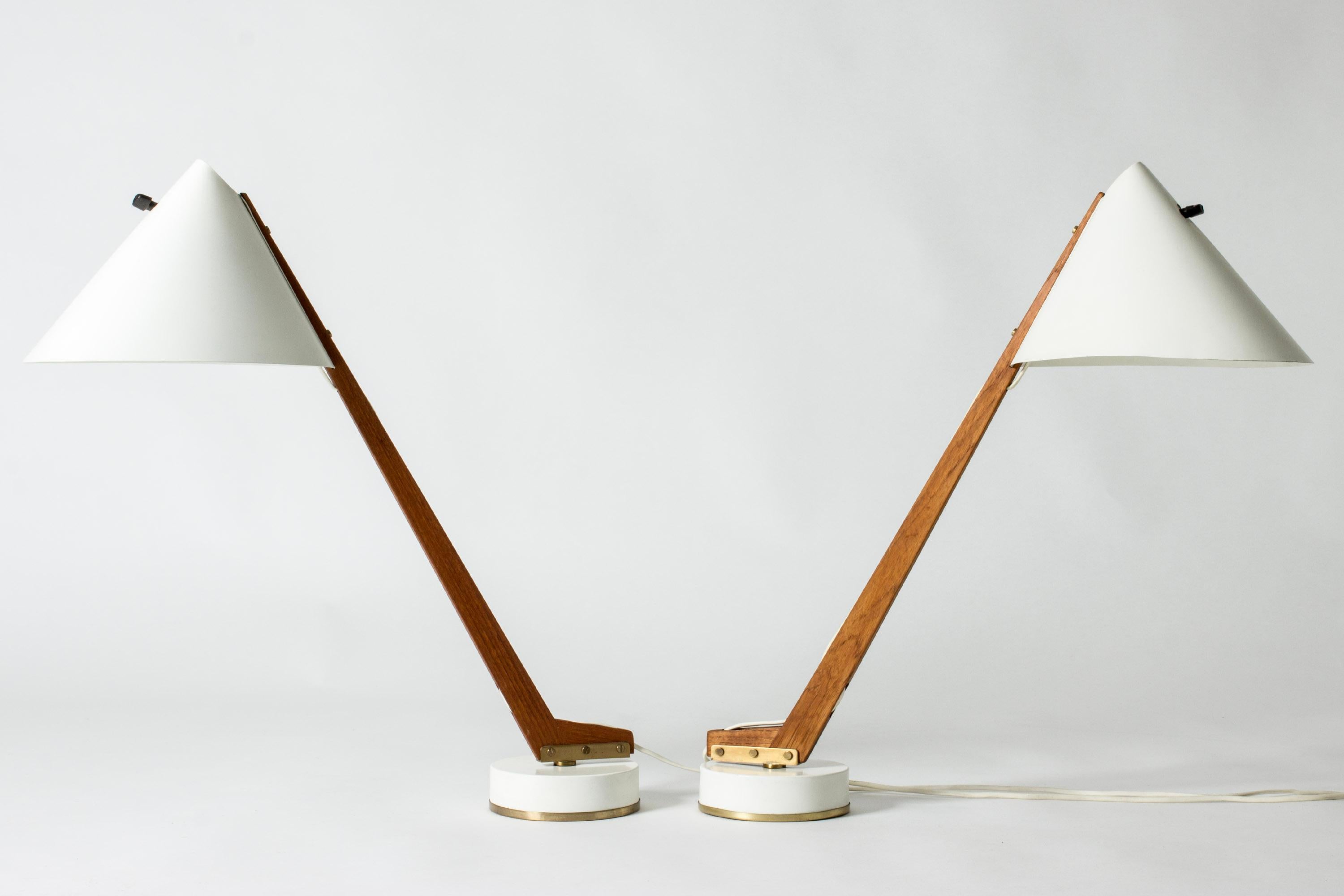 Mid-Century Modern Table Lamp by Hans-Agne Jakobsson, Sweden, 1950s For Sale 3