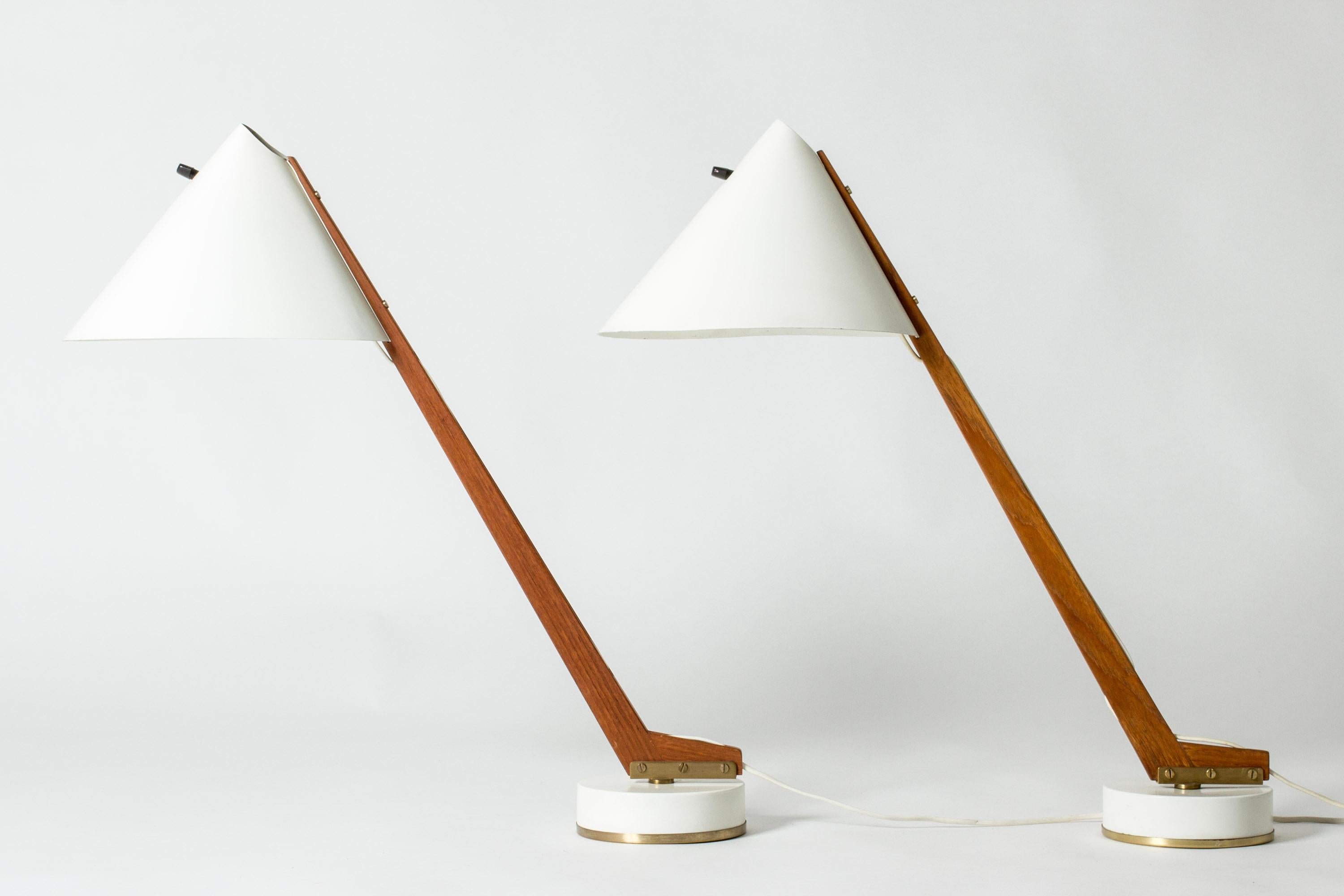 Scandinave moderne Lampe de bureau moderne du milieu du siècle dernier par Hans-Agne Jakobsson, Suède, années 1950 en vente