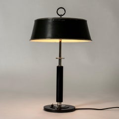 Moderne Tischlampe aus der Mitte des Jahrhunderts, Erik Tidstrand, Nordiska Kompaniet, Schweden, 1930er Jahre