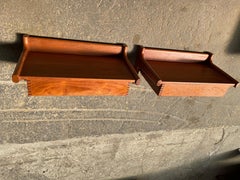 MidCentury Modern Teak Bedside Tables by Børge Mogensen for Søborg Møbler, 1960s