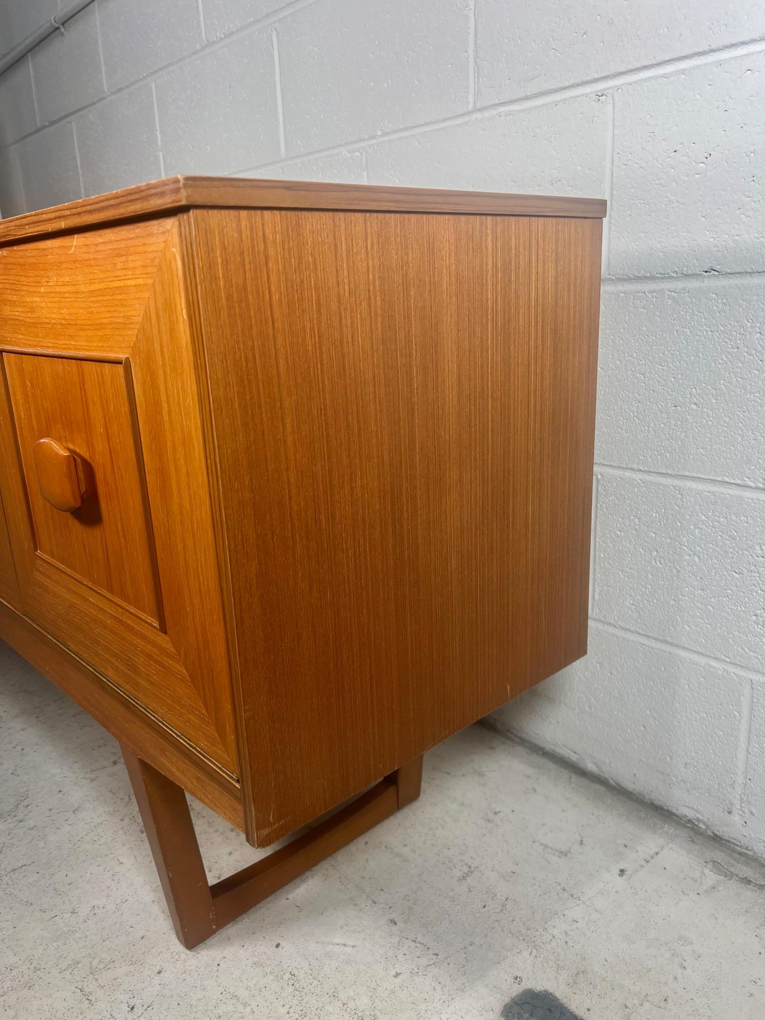 Midcentury Modern Teak Credenza by Stonehill Model Stateroom For Sale 5