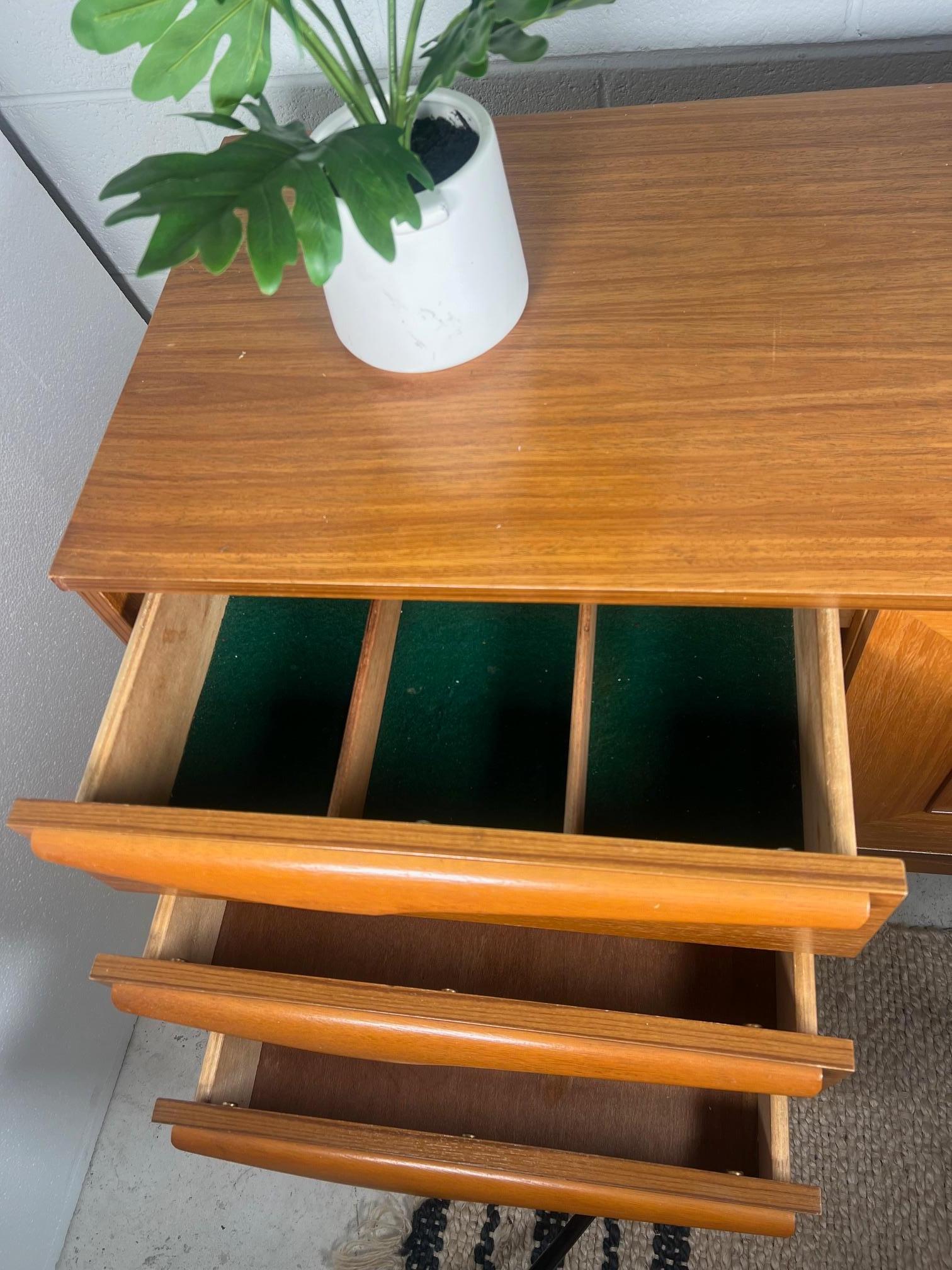 Midcentury Modern Teak Credenza by Stonehill Model Stateroom For Sale 8
