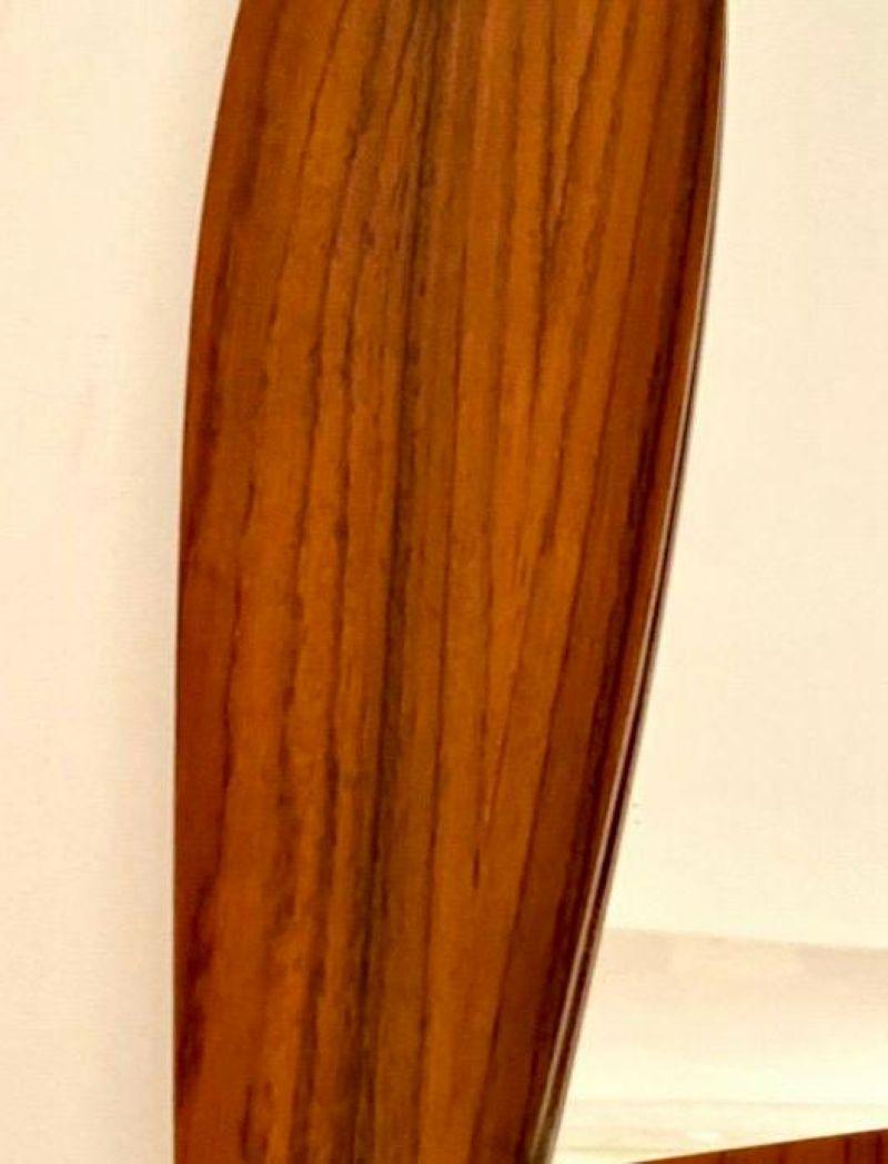 Vintage Teak Square Mirror, Campo & Graffi Italy, 1960 For Sale 1