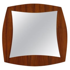 Miroir carré moderne du milieu du siècle dernier, Campo & Graffi Italie, 1960