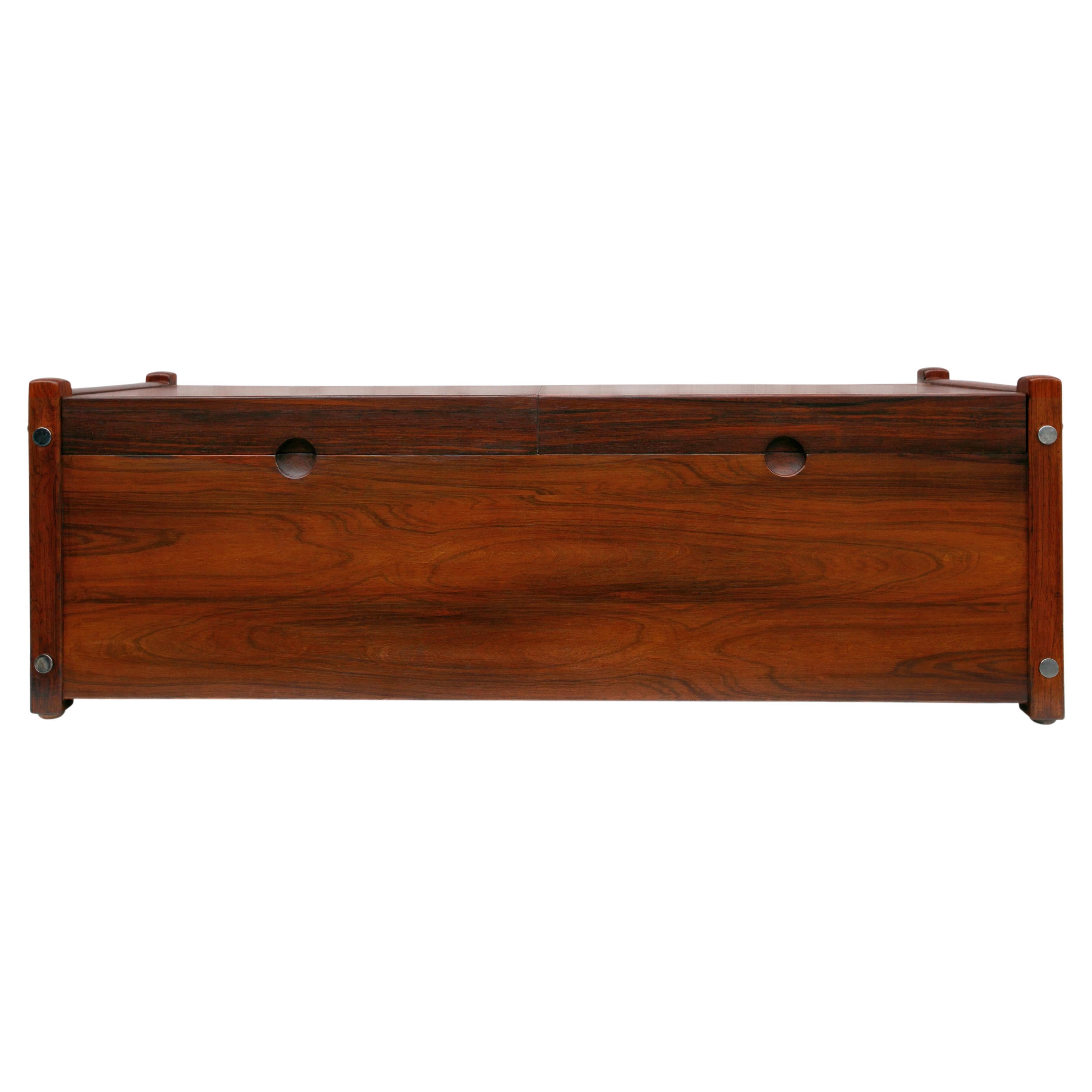 Available today, this spectacular Brazilian Modern Trunk model “Sabara” in Brazilian Rosewood, known as Jacaranda is nothing less than spectacular!
 
The 