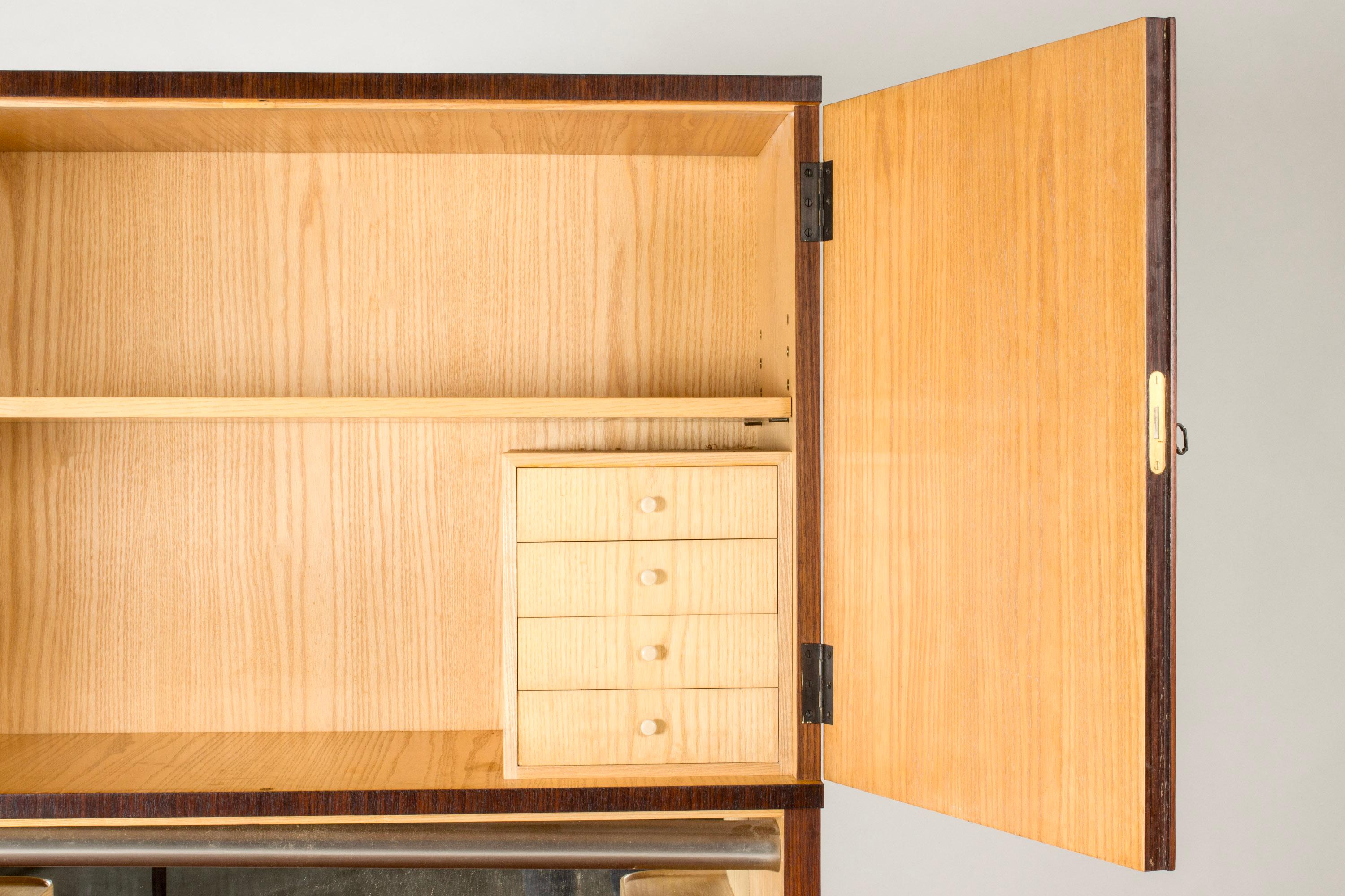 Einzigartiger Schrank von Axel Einar Hjorth, Schweden, Mid-Century Modern, 1930er Jahre im Angebot 5