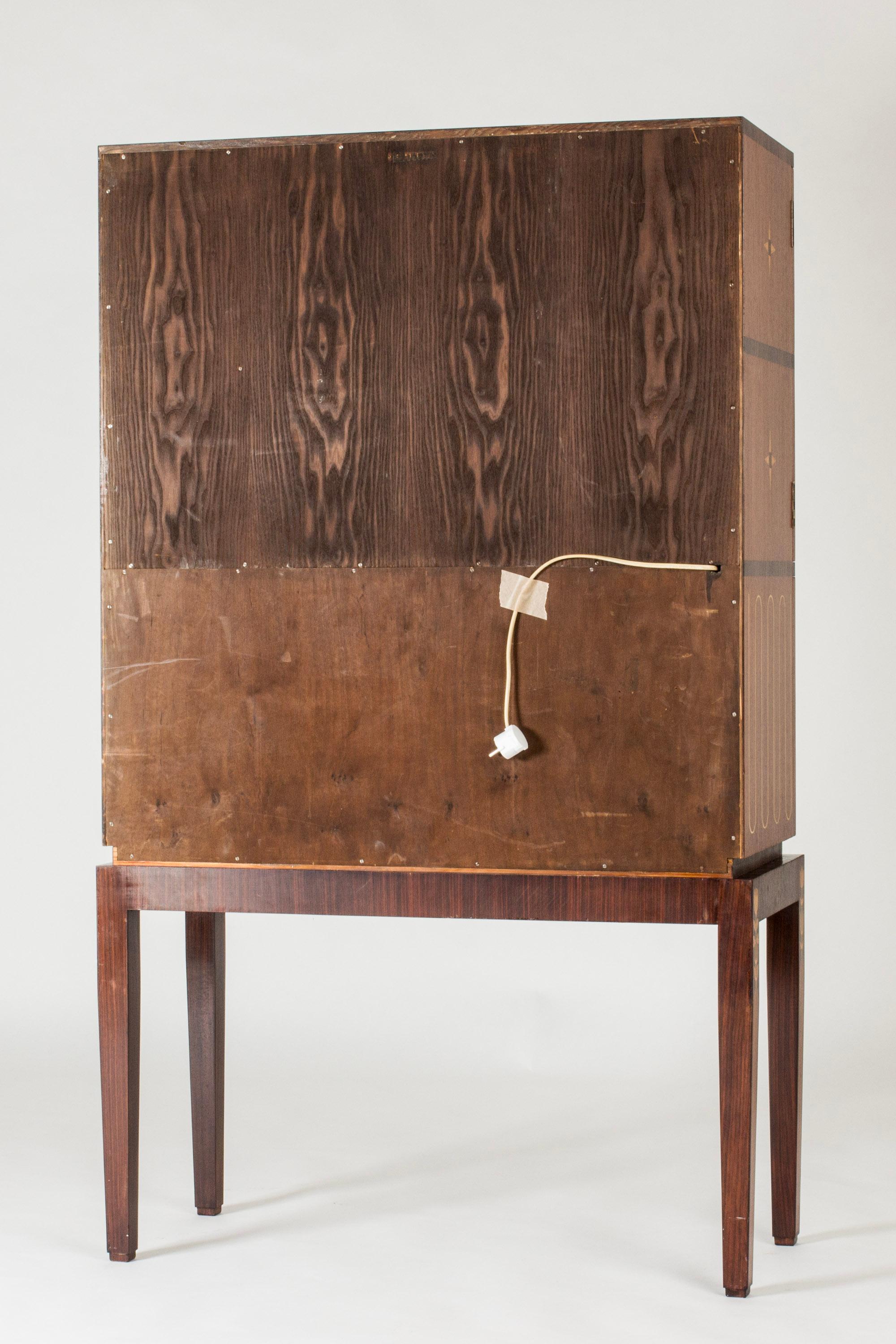 Einzigartiger Schrank von Axel Einar Hjorth, Schweden, Mid-Century Modern, 1930er Jahre im Angebot 7