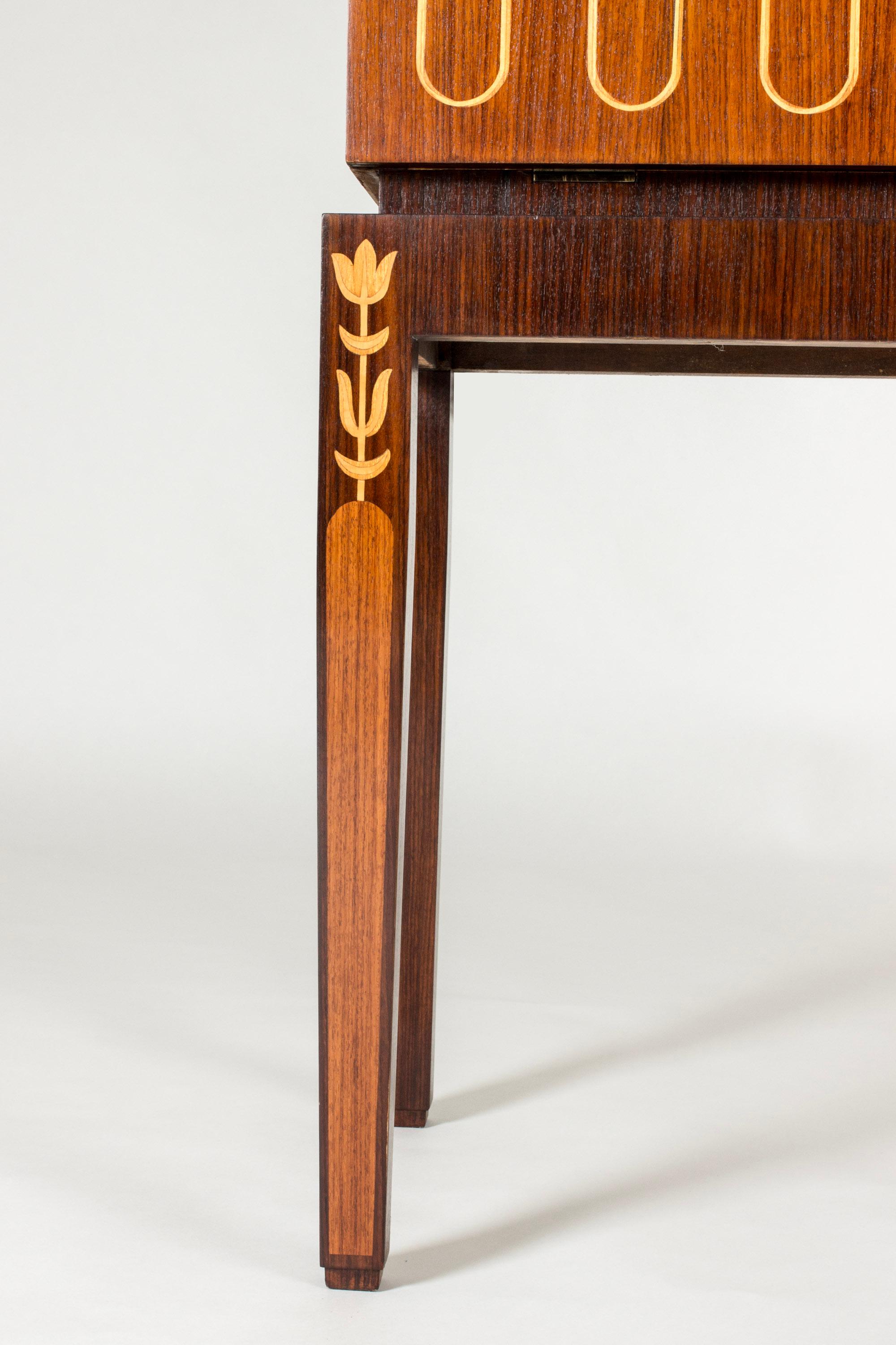 Einzigartiger Schrank von Axel Einar Hjorth, Schweden, Mid-Century Modern, 1930er Jahre im Angebot 2