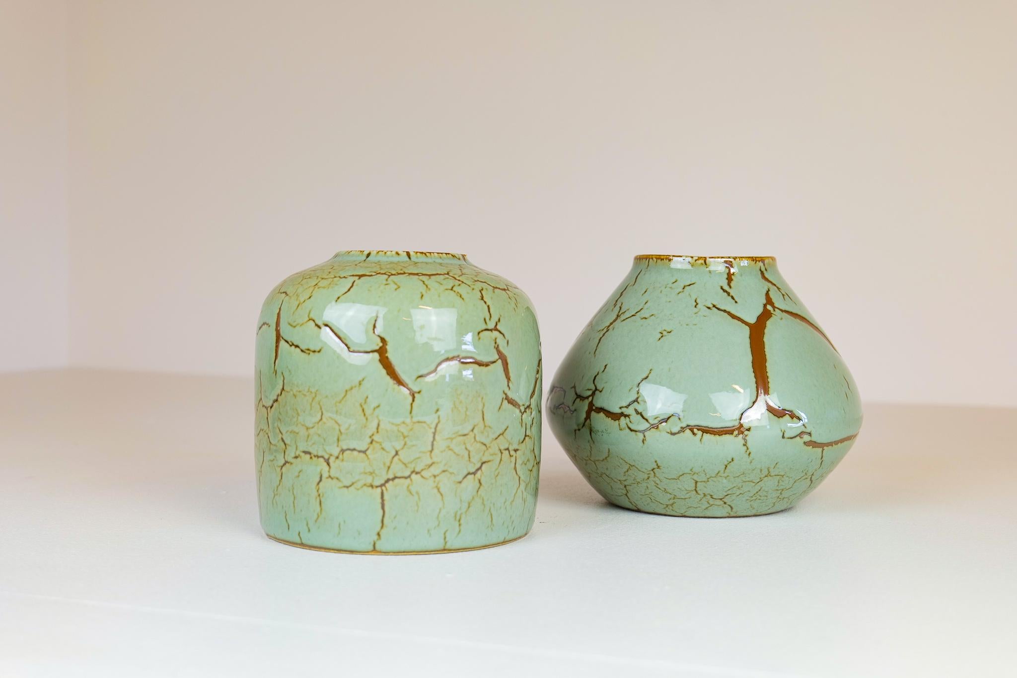 Mid-20th Century Midcentury Modern Unique Ceramic Pieces Carl-Harry Stålhane Rörstrand Sweden For Sale