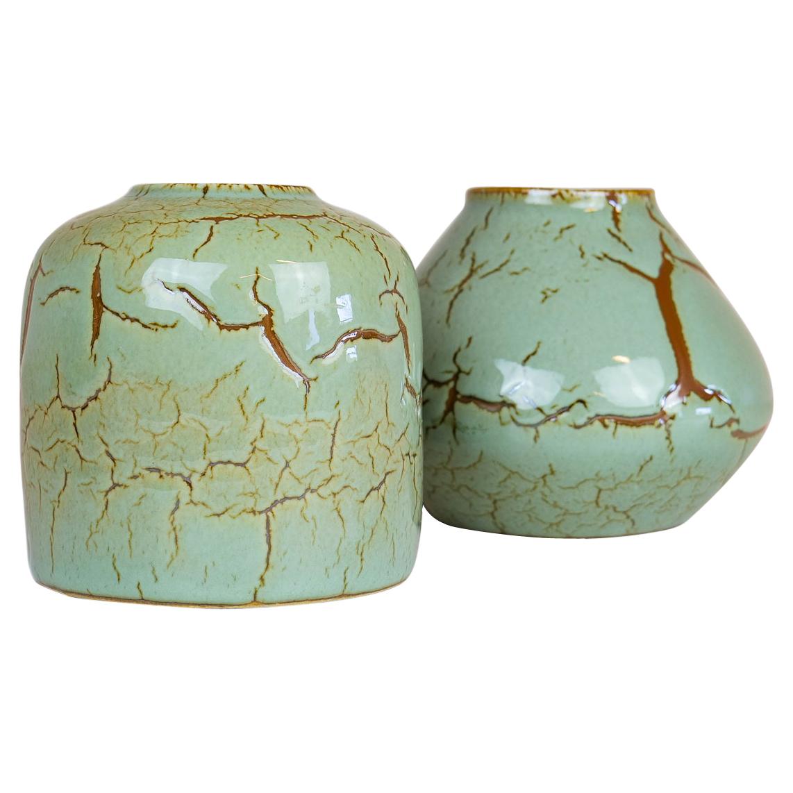 Midcentury Modern Unique Ceramic Pieces Carl-Harry Stålhane Rörstrand Sweden For Sale